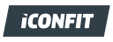 02ICONFITLogowithgeometricshape DarkGrey3