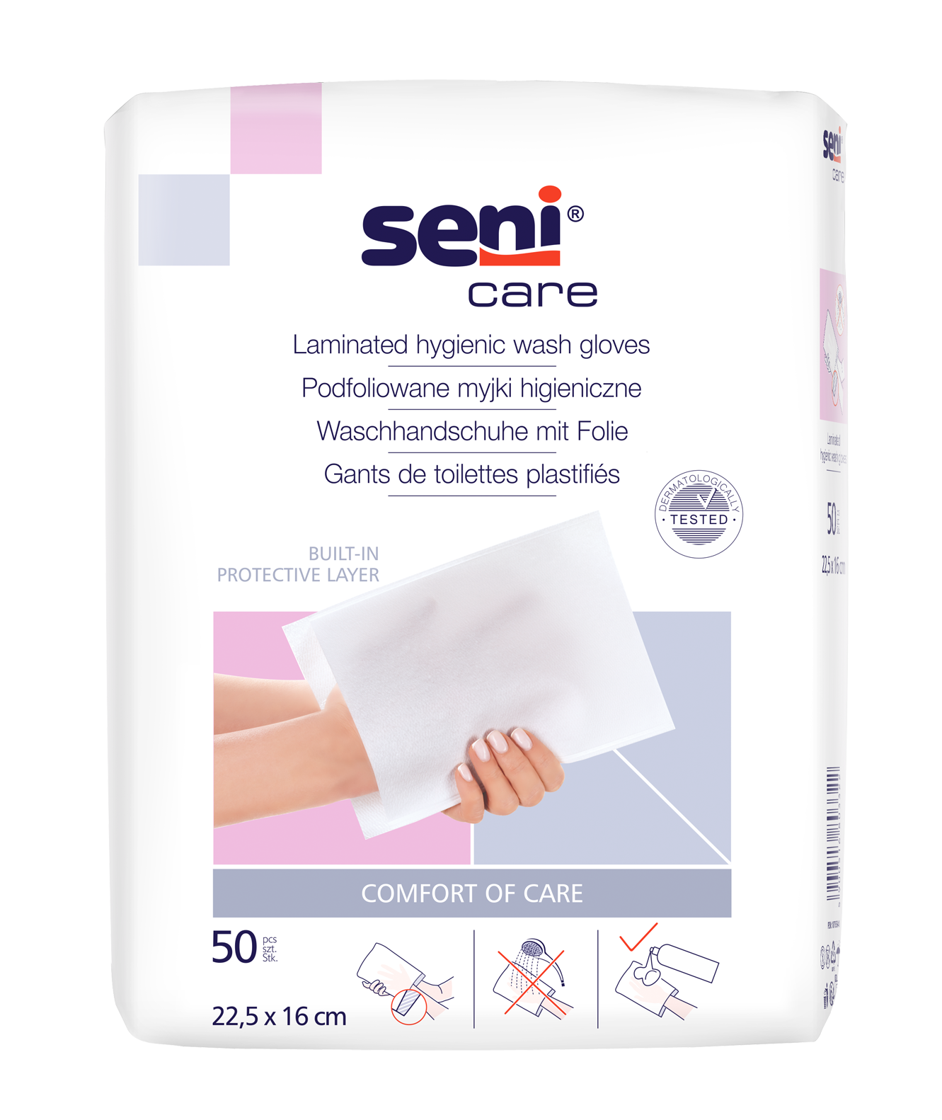 SENI CARE PESUKINNAS 16X22,5CM KILEGA N50