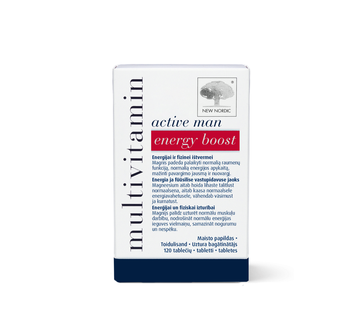 MULTIVITAMIN ACTIVE MAN ENERGY BOOST TBL N120