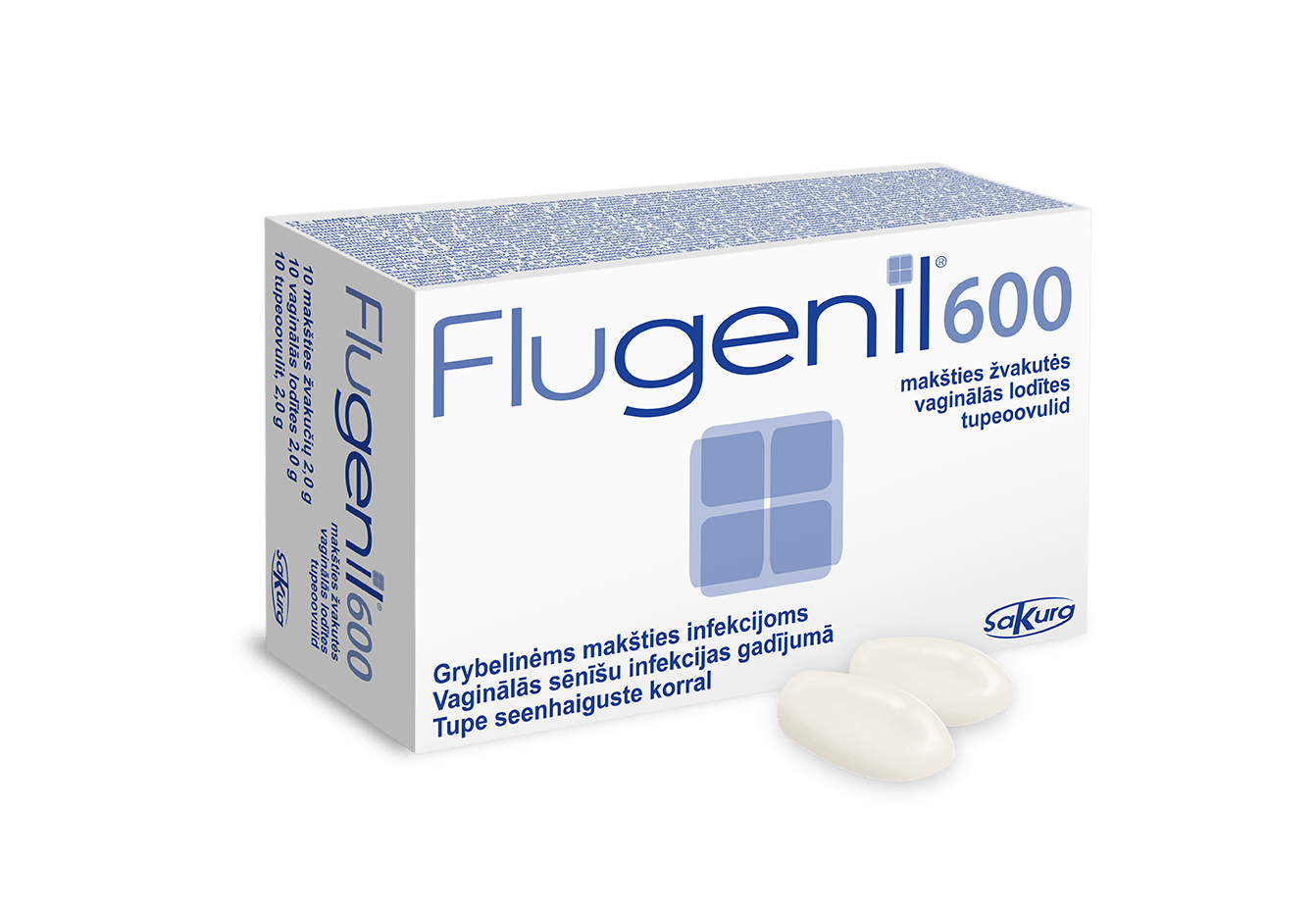 FLUGENIL 600 VAGINAALSED OOVULID N10