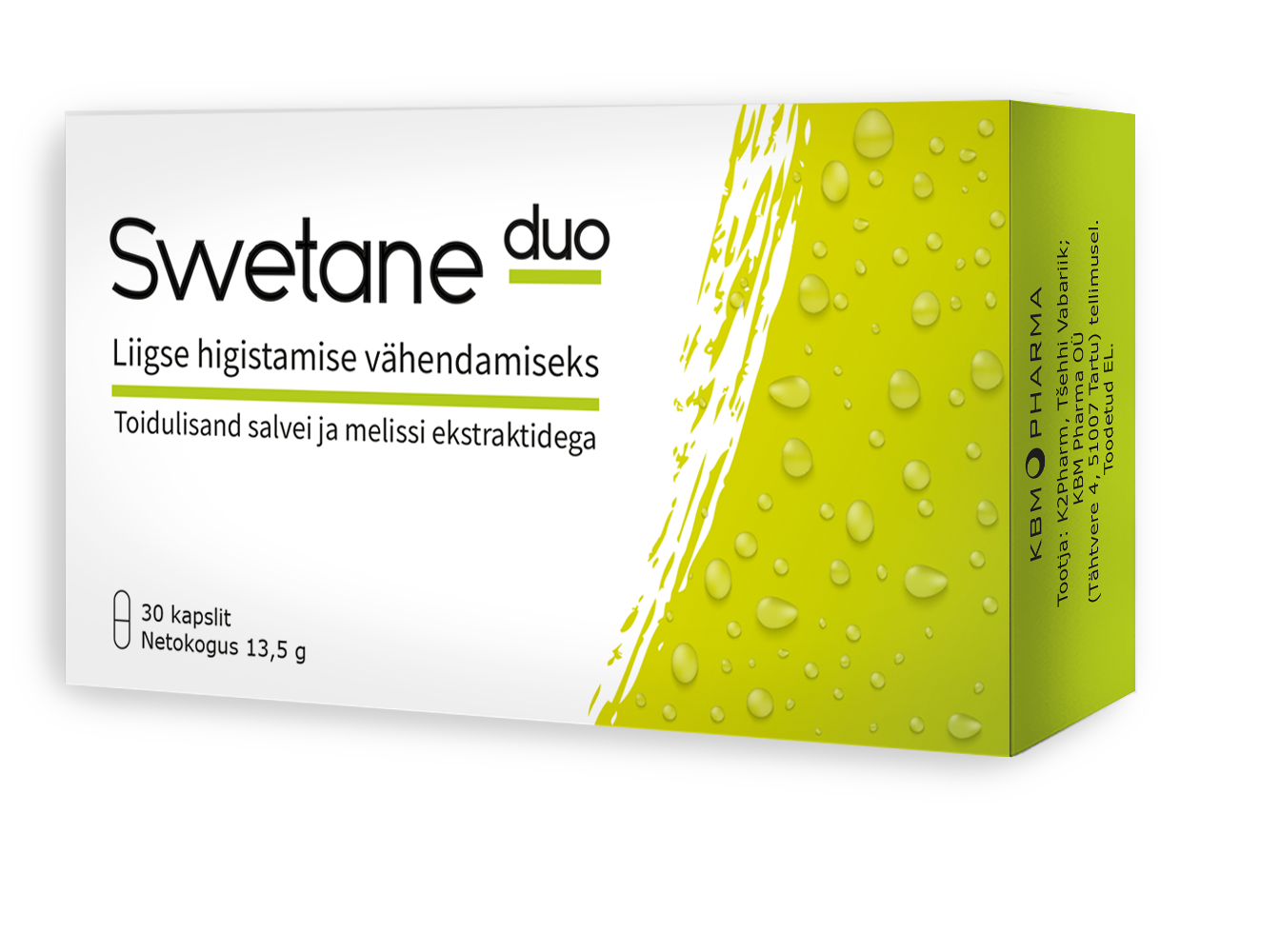 SWETANE DUO KAPSLID N30
