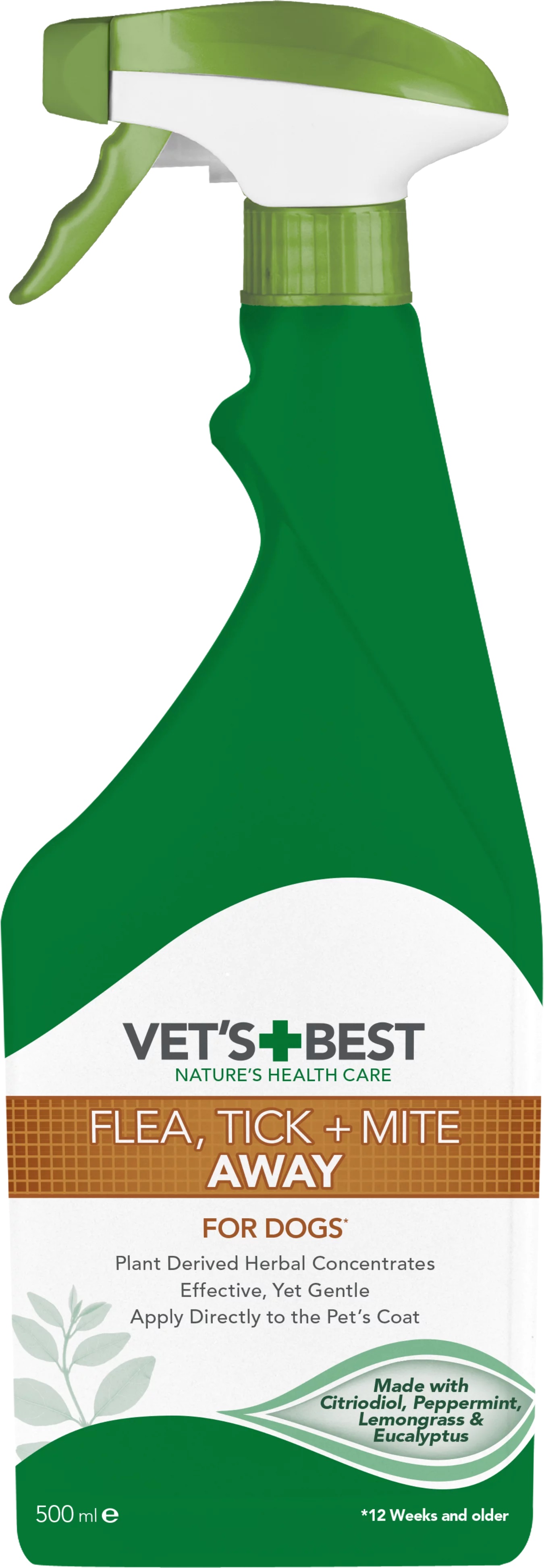 VETS BEST KOERTE KIRBU-JA PUUGIPELETAJA NATURAL 500ML