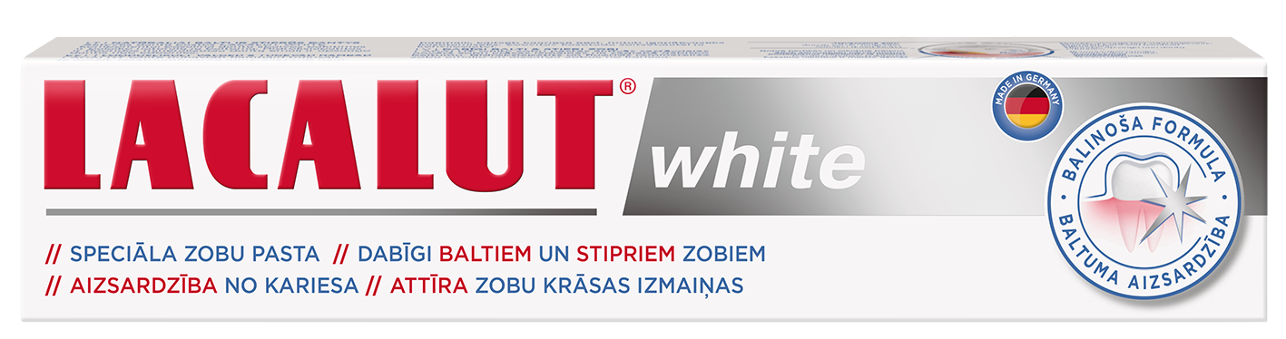 LACALUT HAMBAPASTA WHITE 75ML
