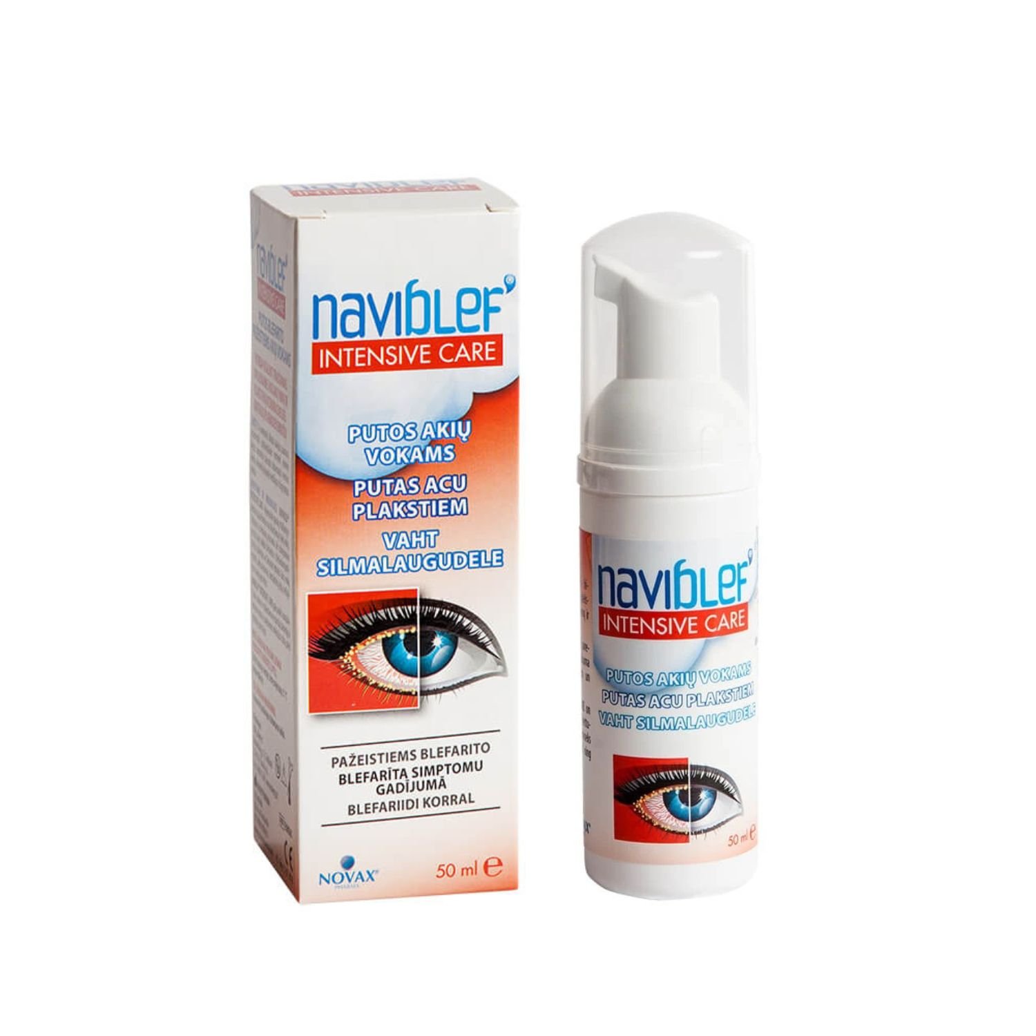 NAVIBLEF INTENSIVE CARE VAHT SILMALAUGUDE HÜGIEENIKS 50ML