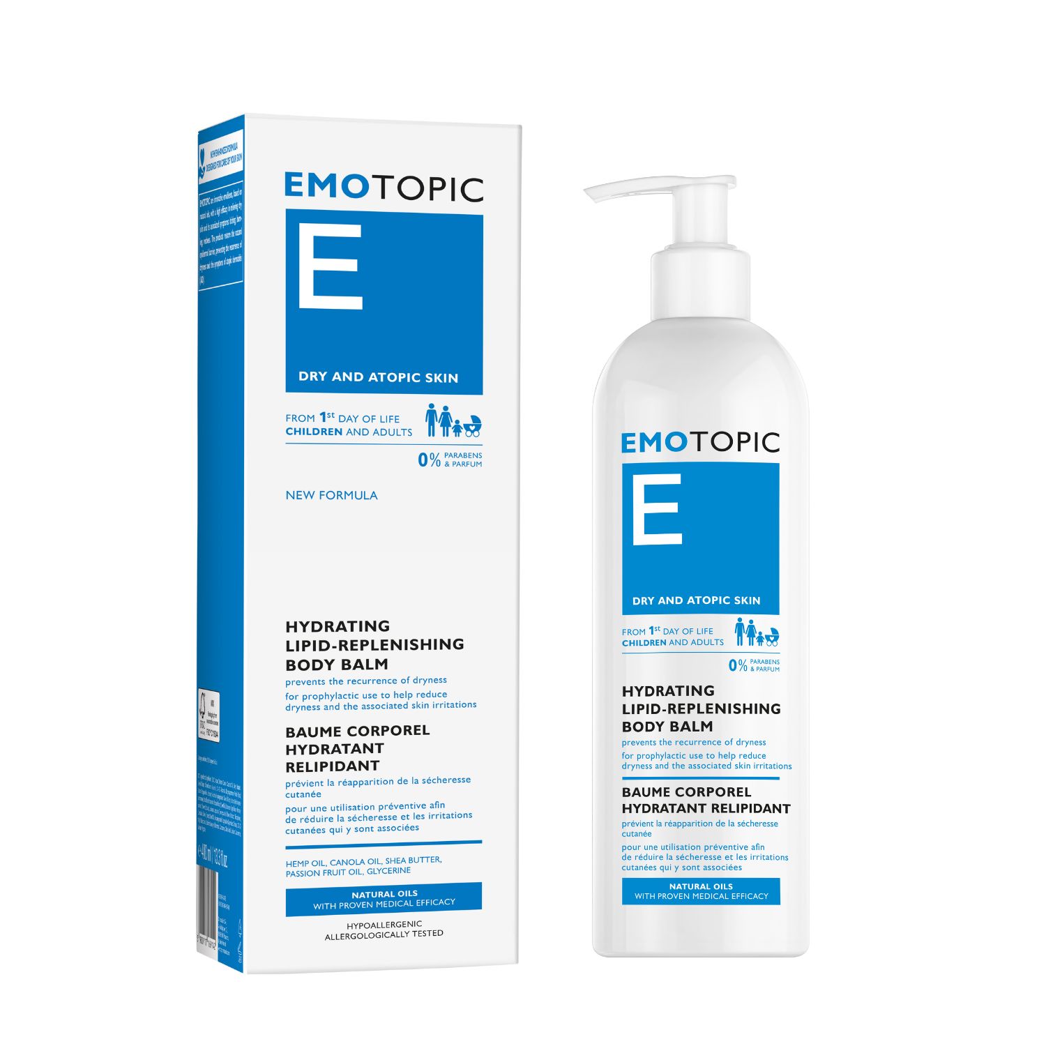 PHARMACERIS E EMOTOPIC KEHAPALSAM KUIVALE NAHALE 400ML