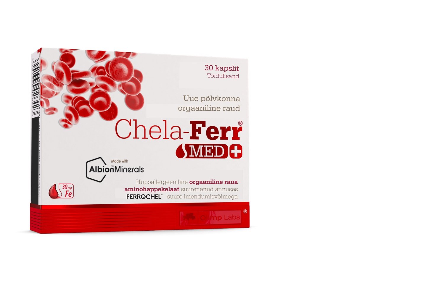 OLIMPLABS CHELA-FERR MED 30MG KAPSLID N30