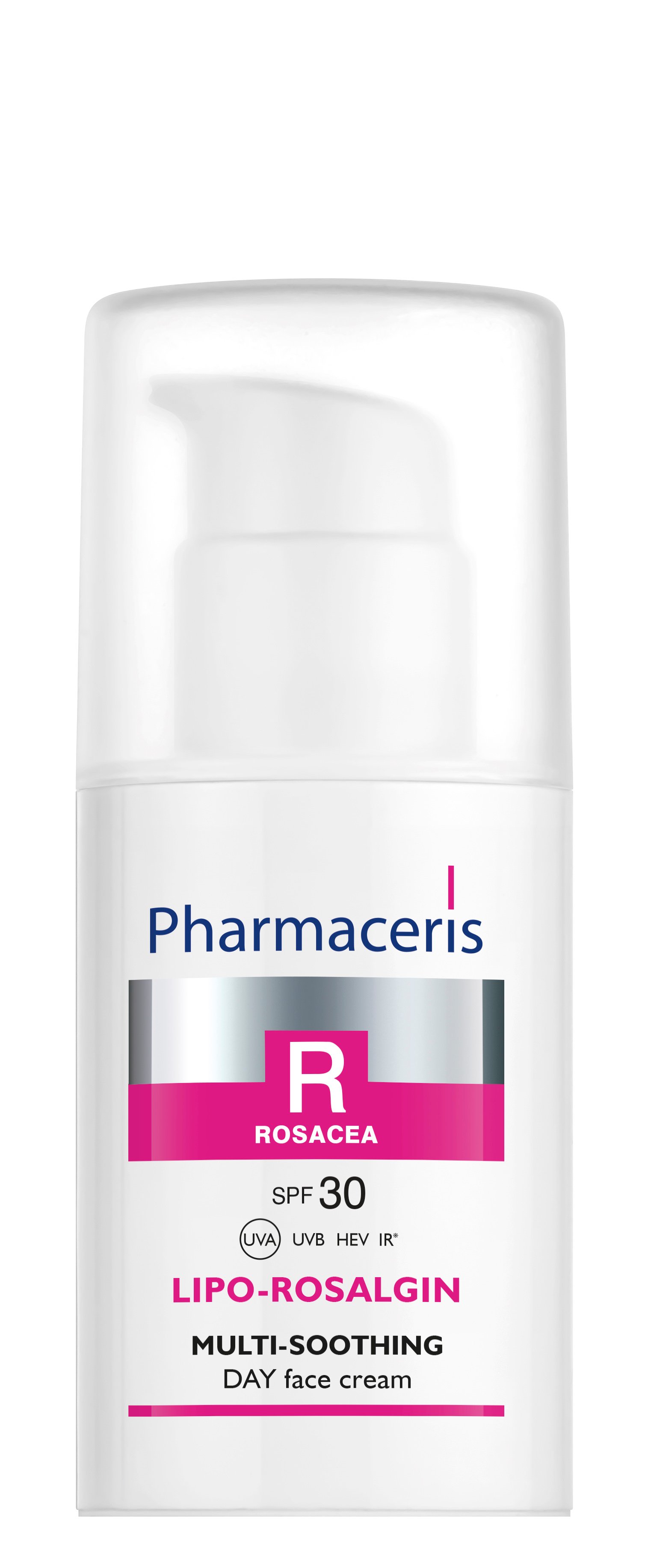 PHARMACERIS R LIPO-ROSALGIN PÄEVAKREEM RAHUSTAV SPF30 30ML