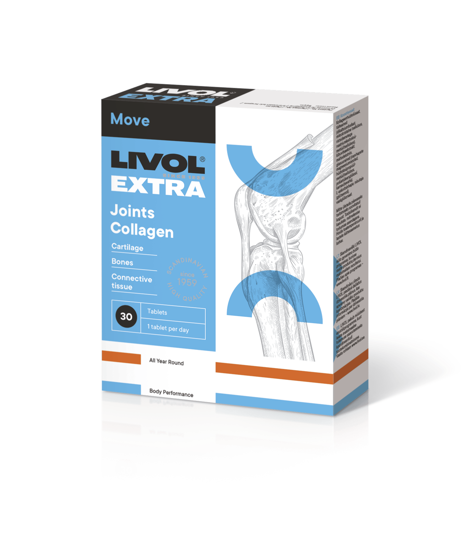 LIVOL EXTRA JOINTS COLLAGEN TBL N30