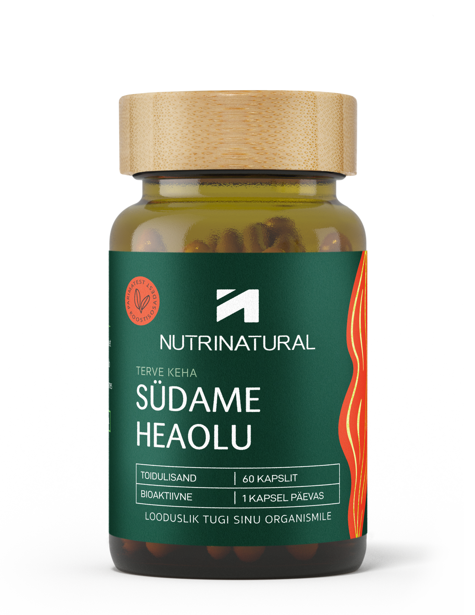 NUTRINATURAL SÜDAME HEAOLU KAPSLID N60
