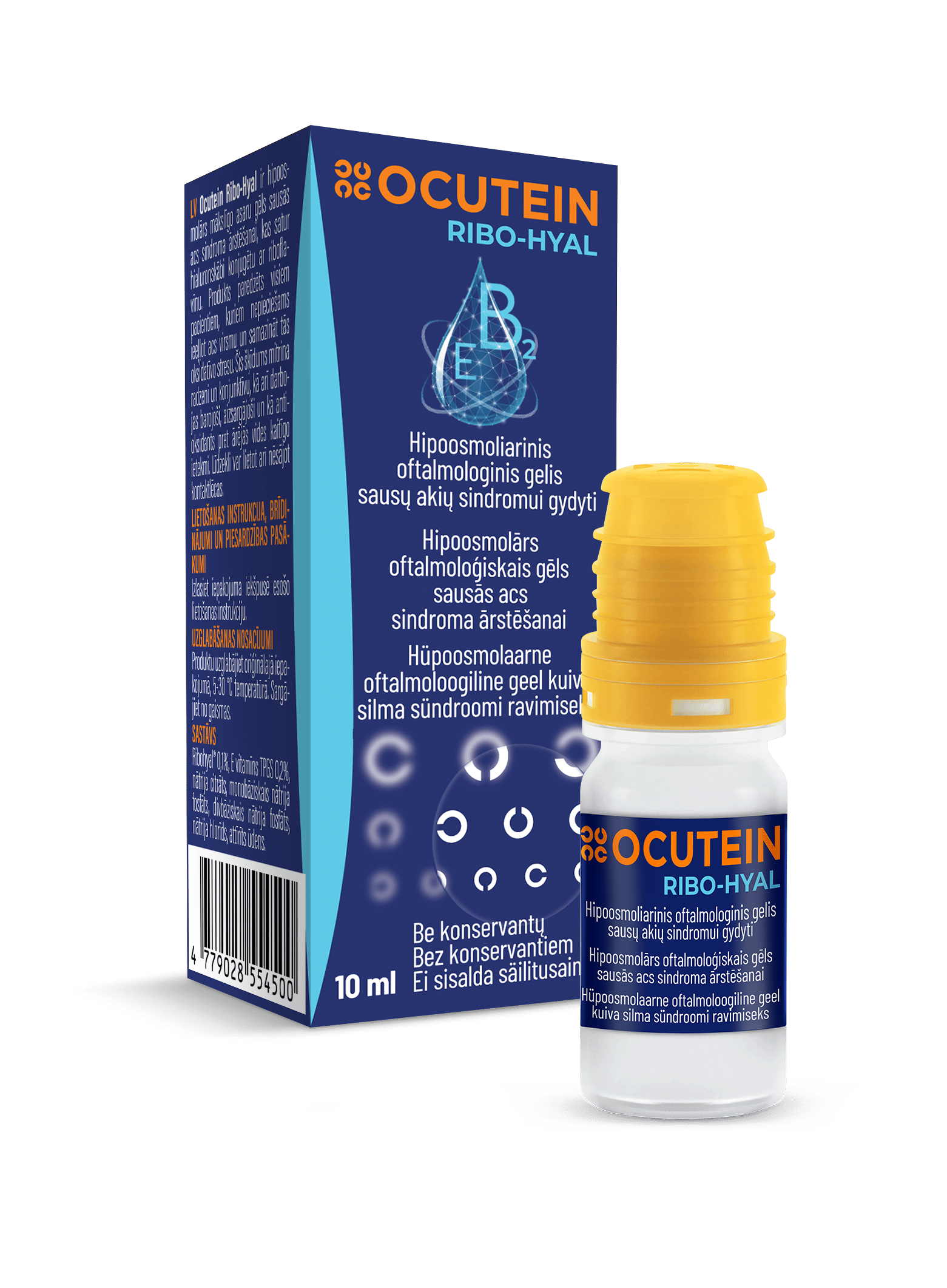 OCUTEIN RIBO-HYAL SILMAGEEL 10ML