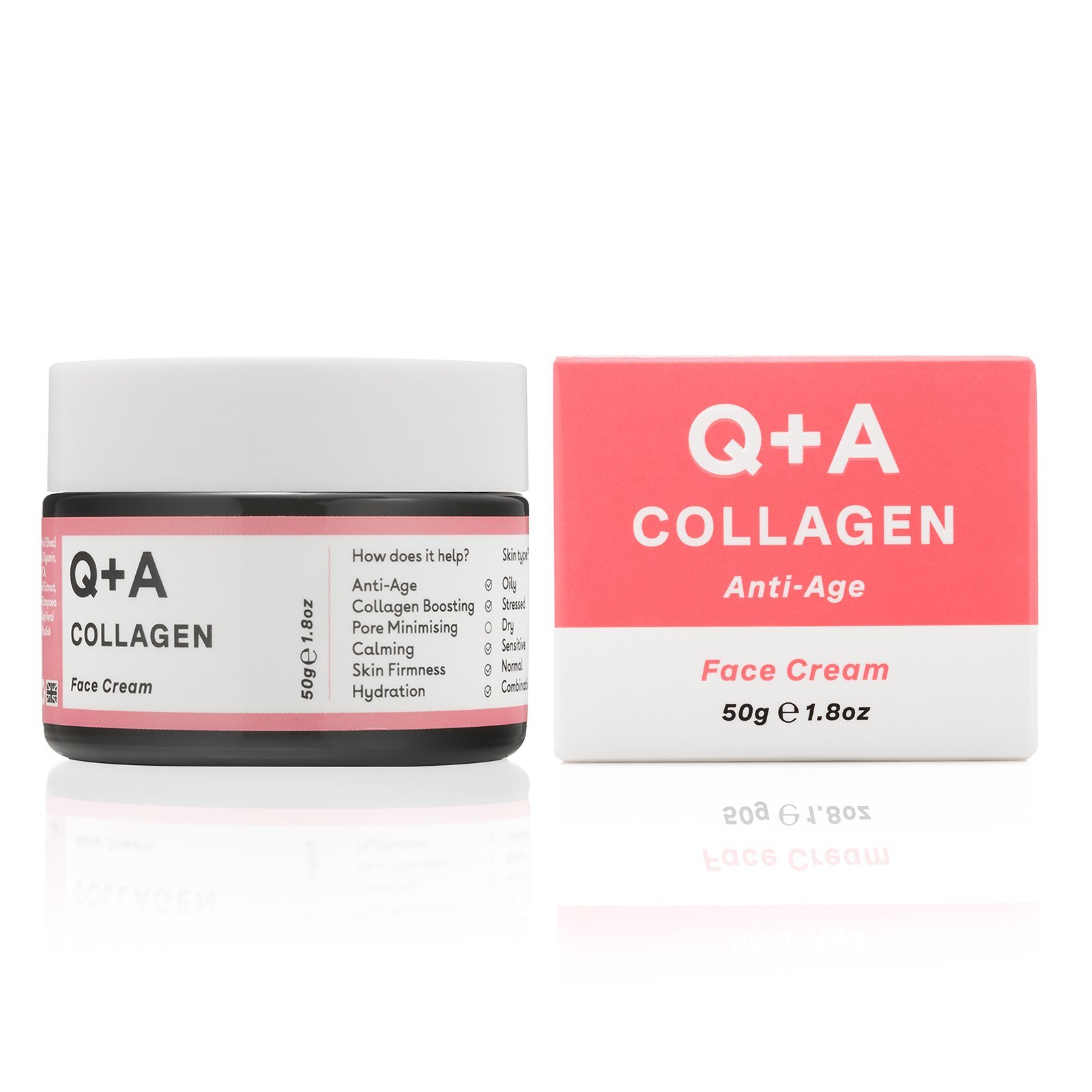 Q+A COLLAGEN ANTI AGE NÄOKREEM VANANEMISVASTANE 50G