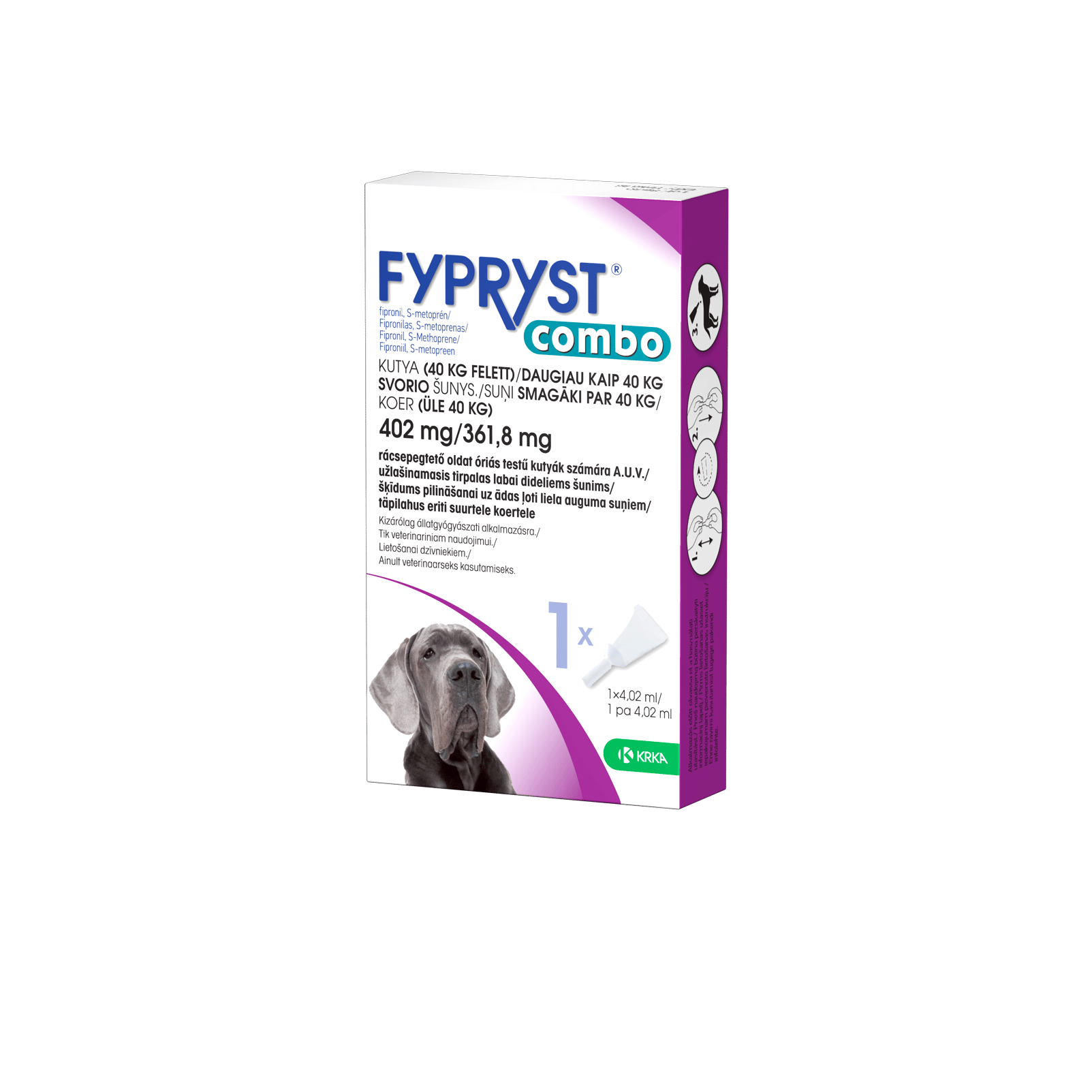 FYPRYST COMBO TÄPILAHUS 402MG+361.8MG/4.02ML 4.02ML N1