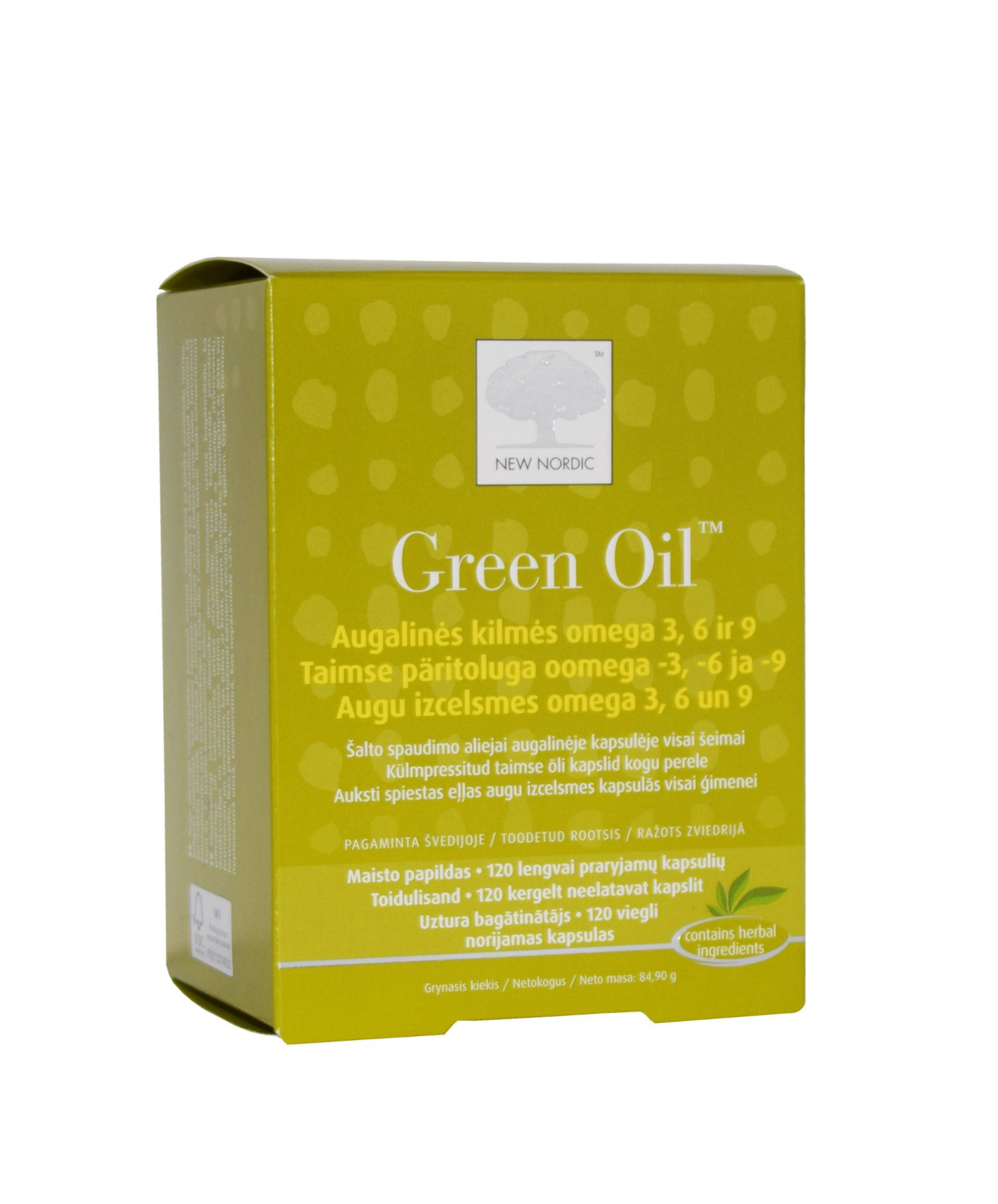 GREEN OIL KAPSLID N120