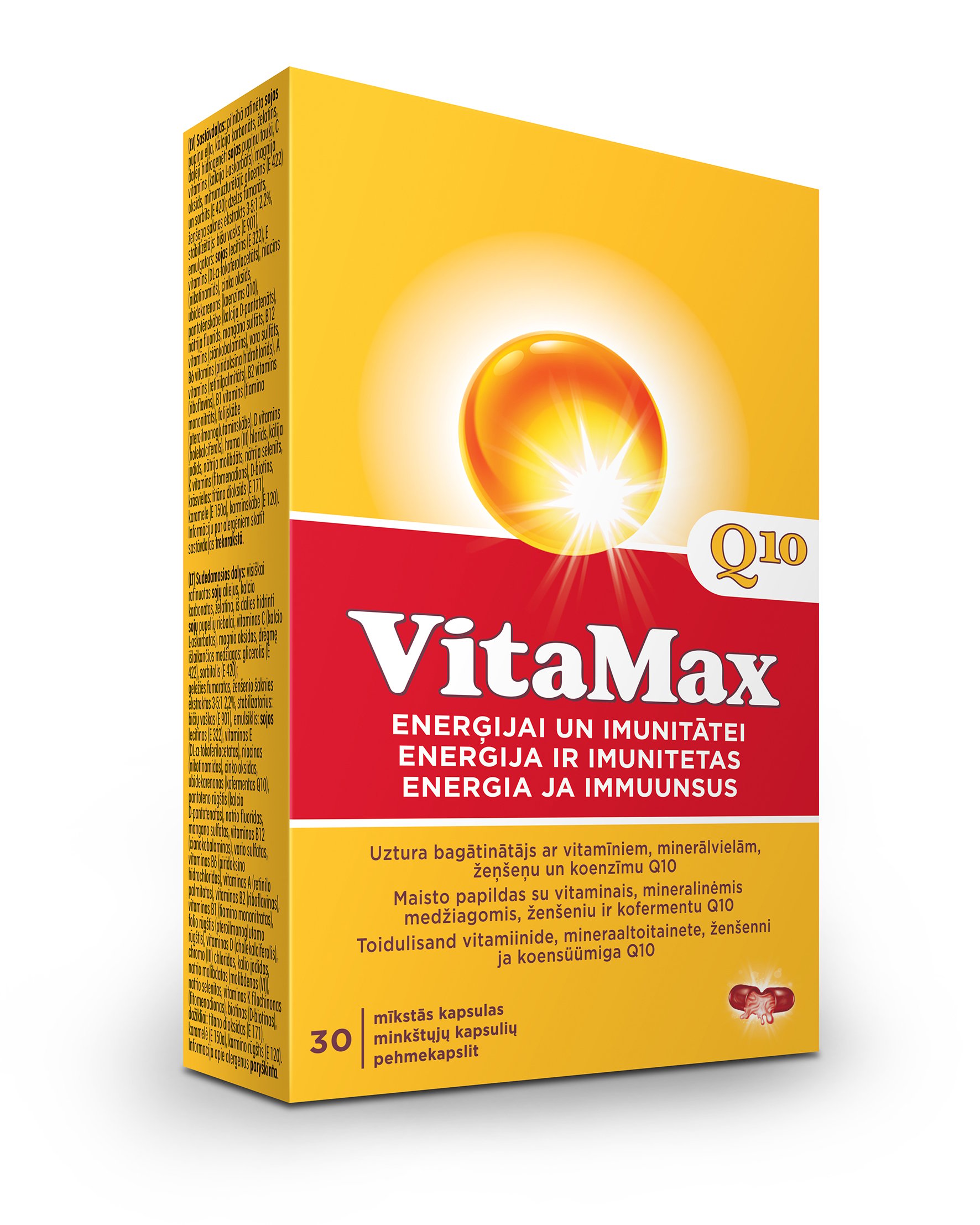 VITAMAX Q10 PEHMEKAPSLID N30
