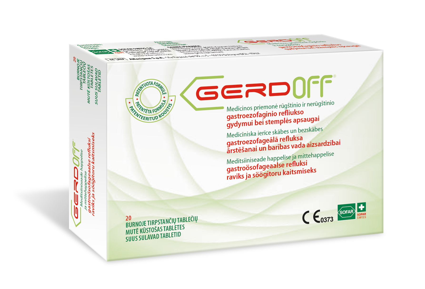 GERDOFF REFLUKSIVASTASED NÄRIMISTBL N20