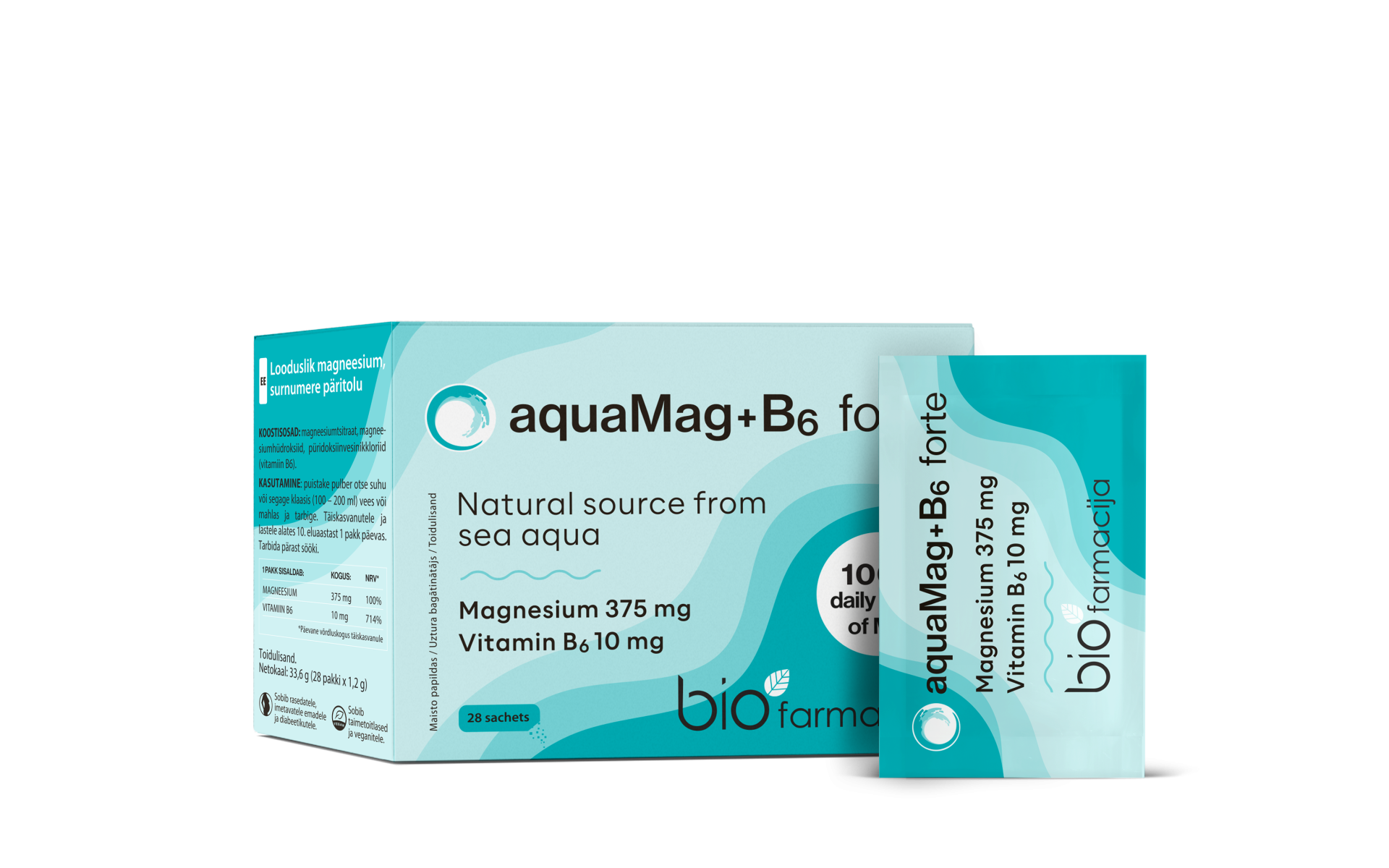 AQUAMAG+B6 FORTE PULBER N28