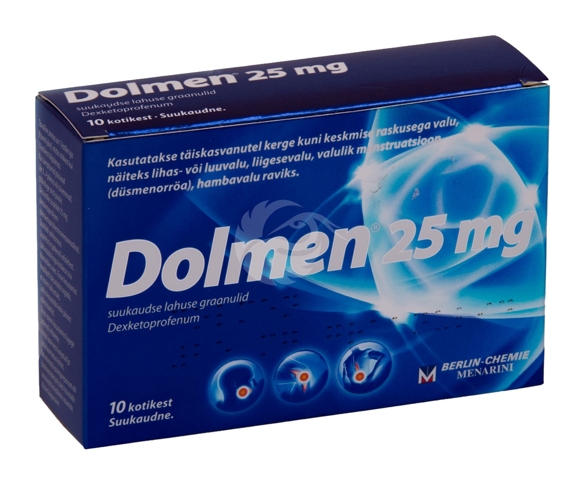 DOLMEN SUUKAUDNE LAHUSE GRAANULID 25MG N10