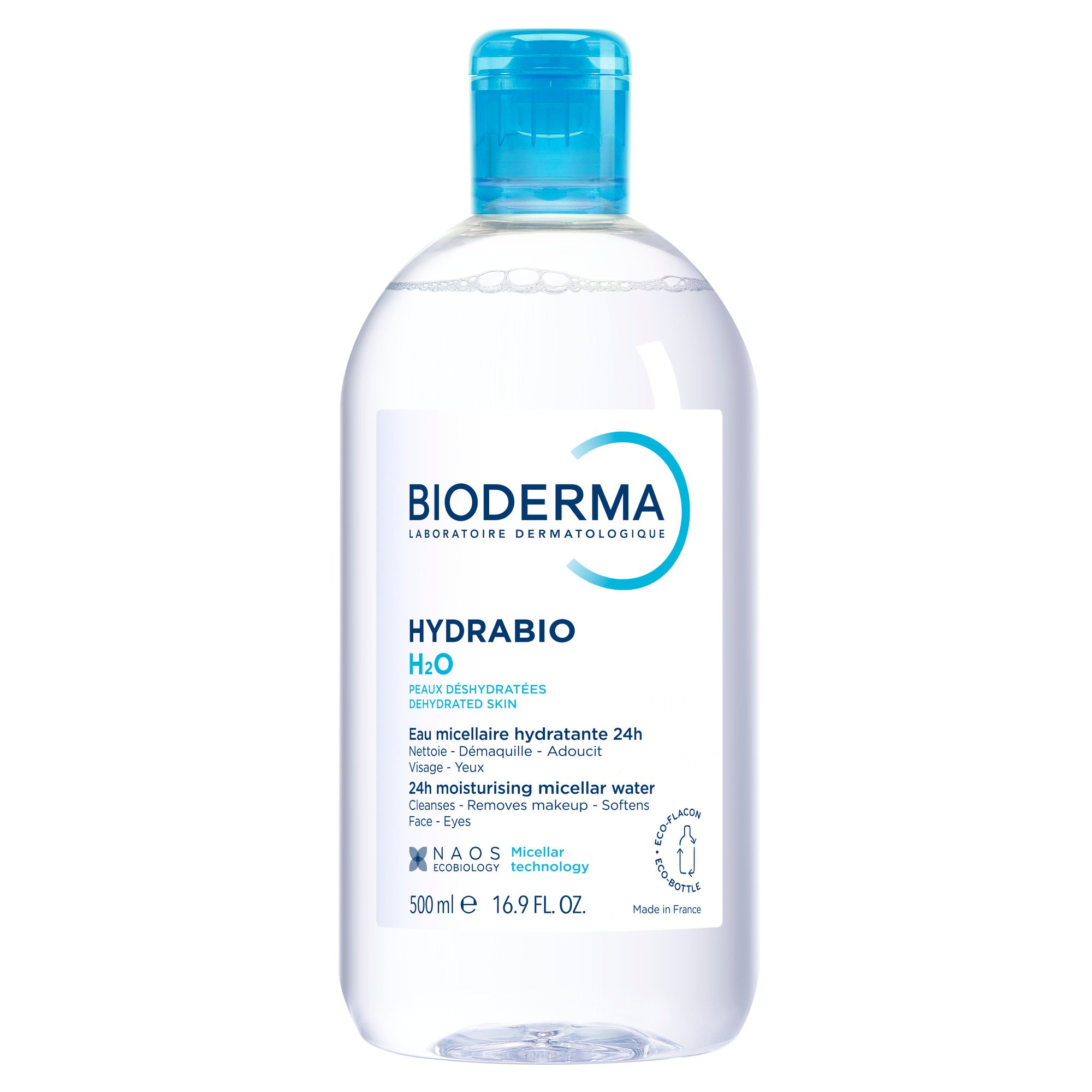 BIODERMA HYDRABIO H2O MITSELLAARVESI KUIVALE NAHALE 500ML