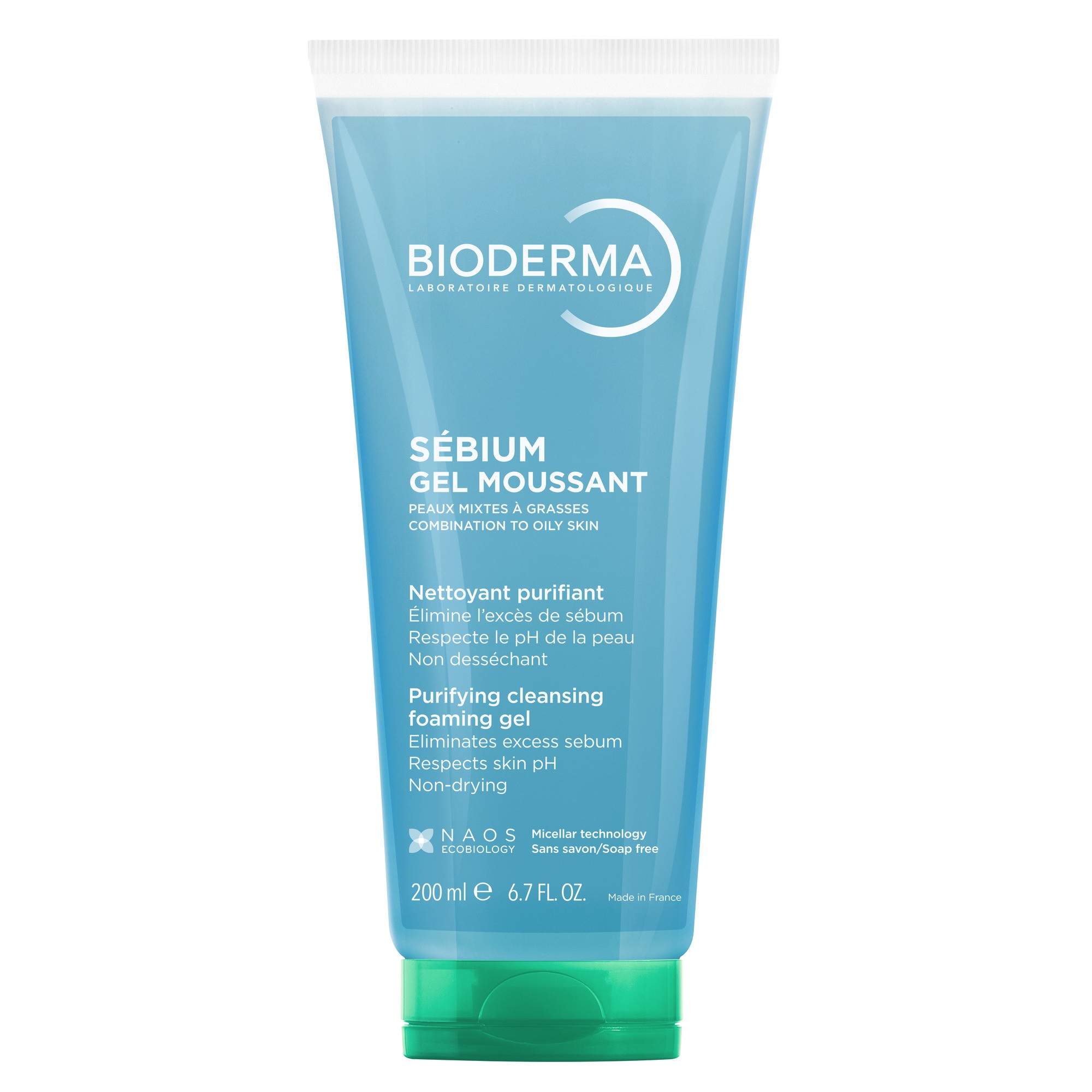 BIODERMA SEBIUM NÄOPUHASTUSE VAHTGEEL 200ML