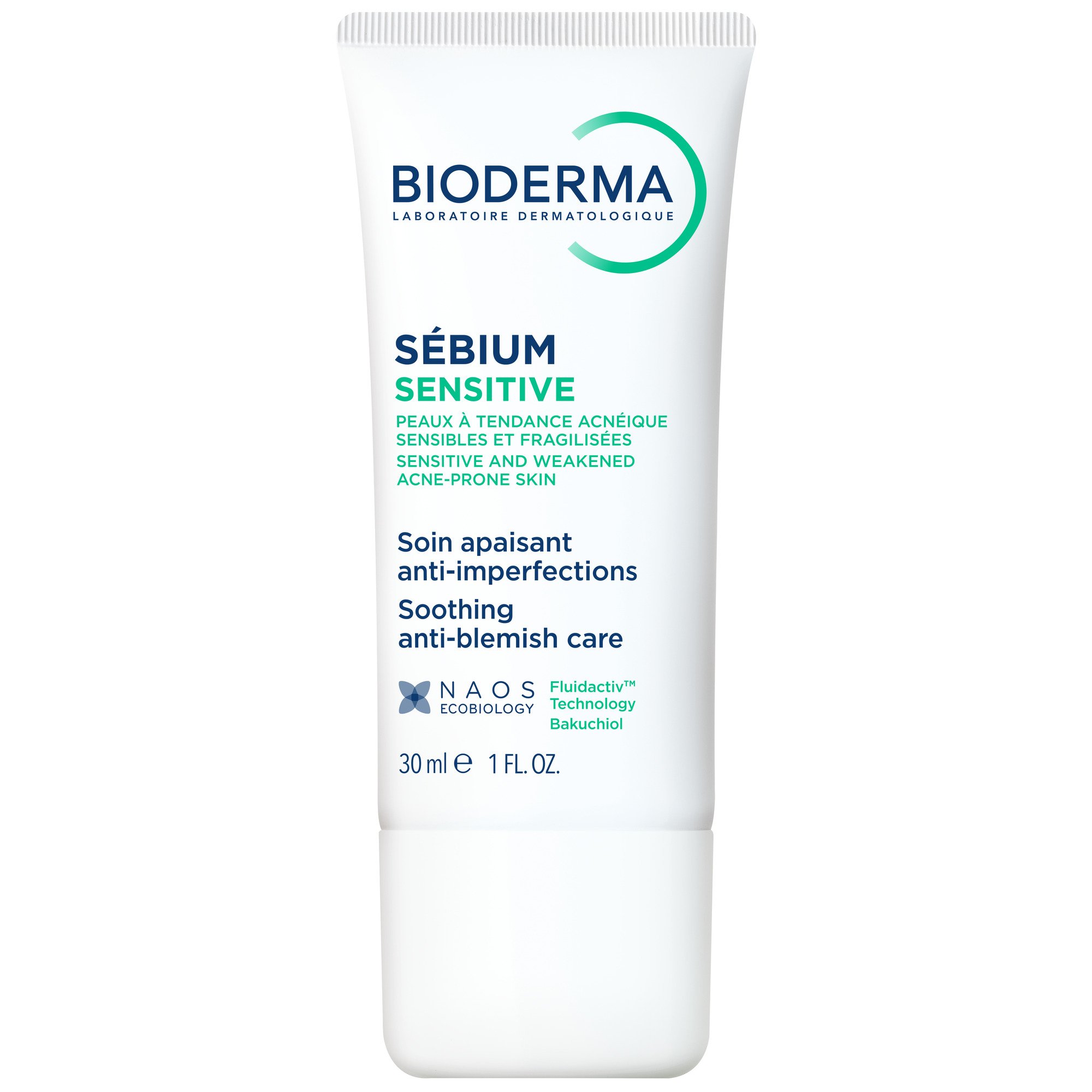 BIODERMA SEBIUM SENSITIVE NÄOREEM AKNELISELE NAHALE 30ML