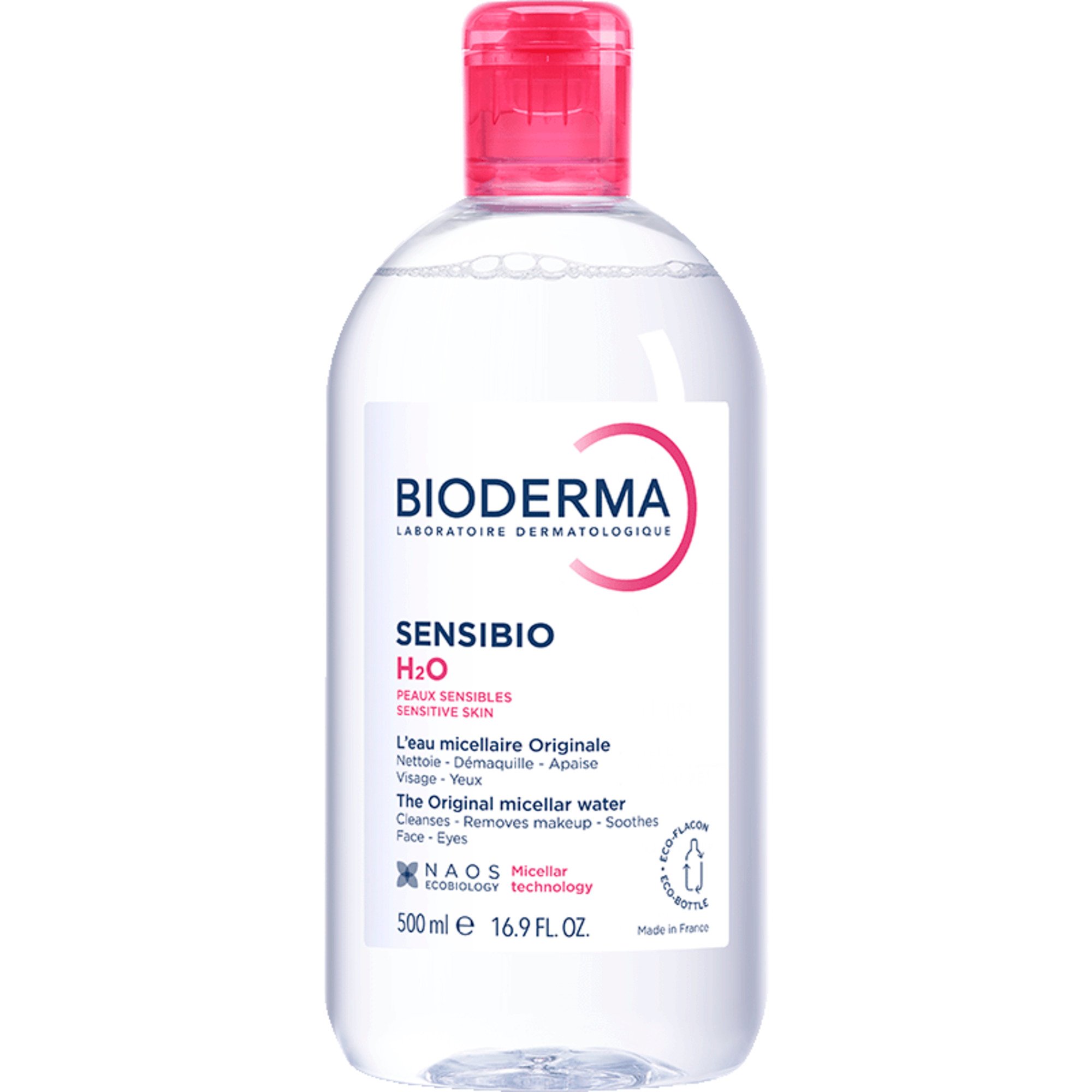 BIODERMA SENSIBIO H2O MITSELLAARVESI TUNDLIKULE NAHALE 500ML