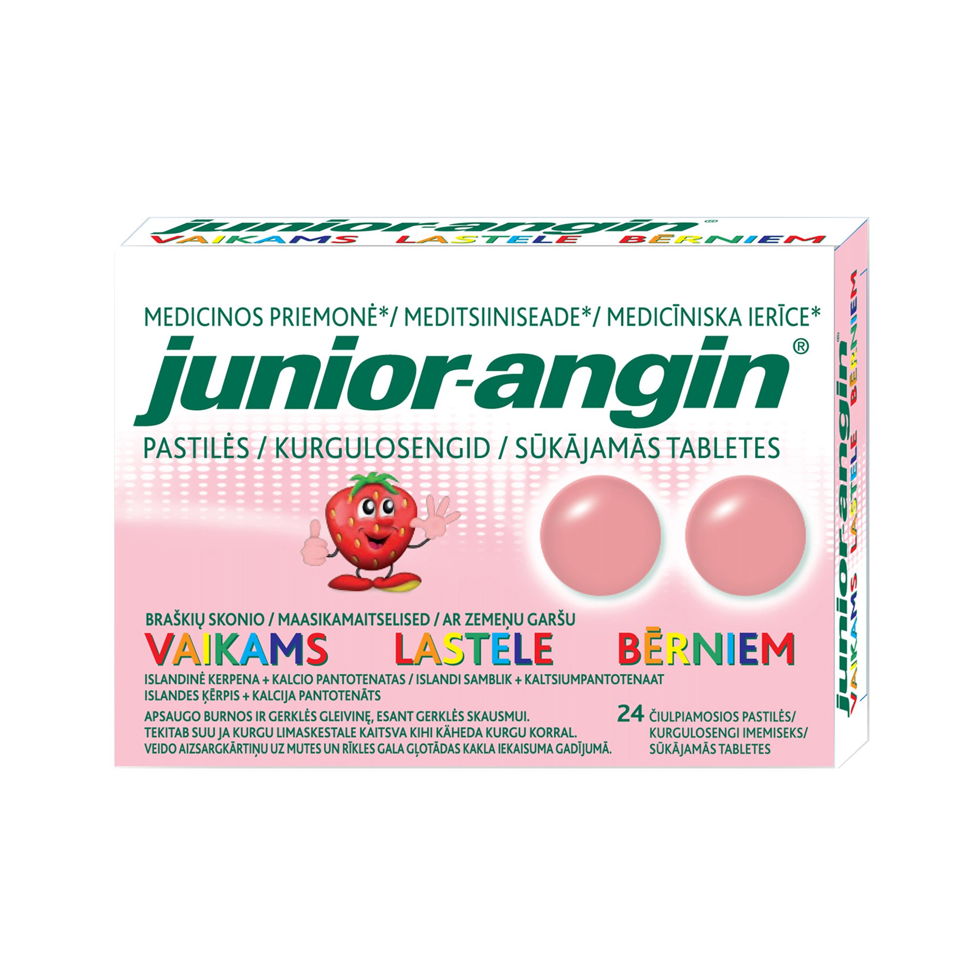 JUNIOR-ANGIN KURGULOSENGID LASTELE MAASIKA N24