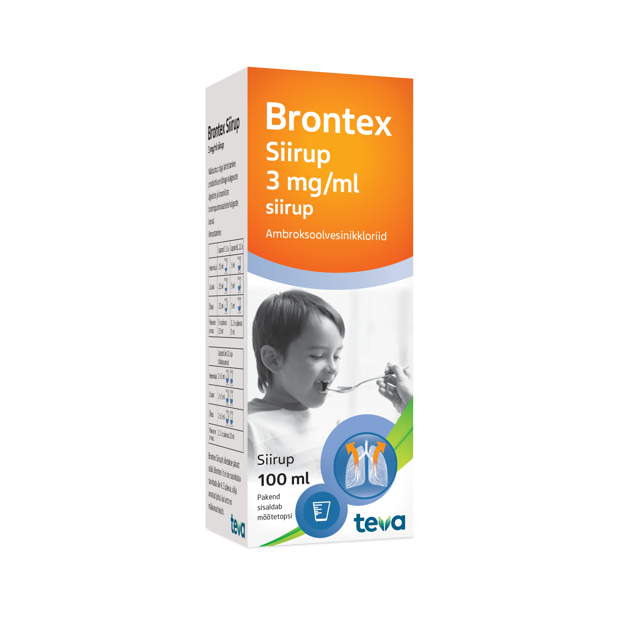 BRONTEX SIIRUP SIIRUP 3MG 1ML 100ML N1