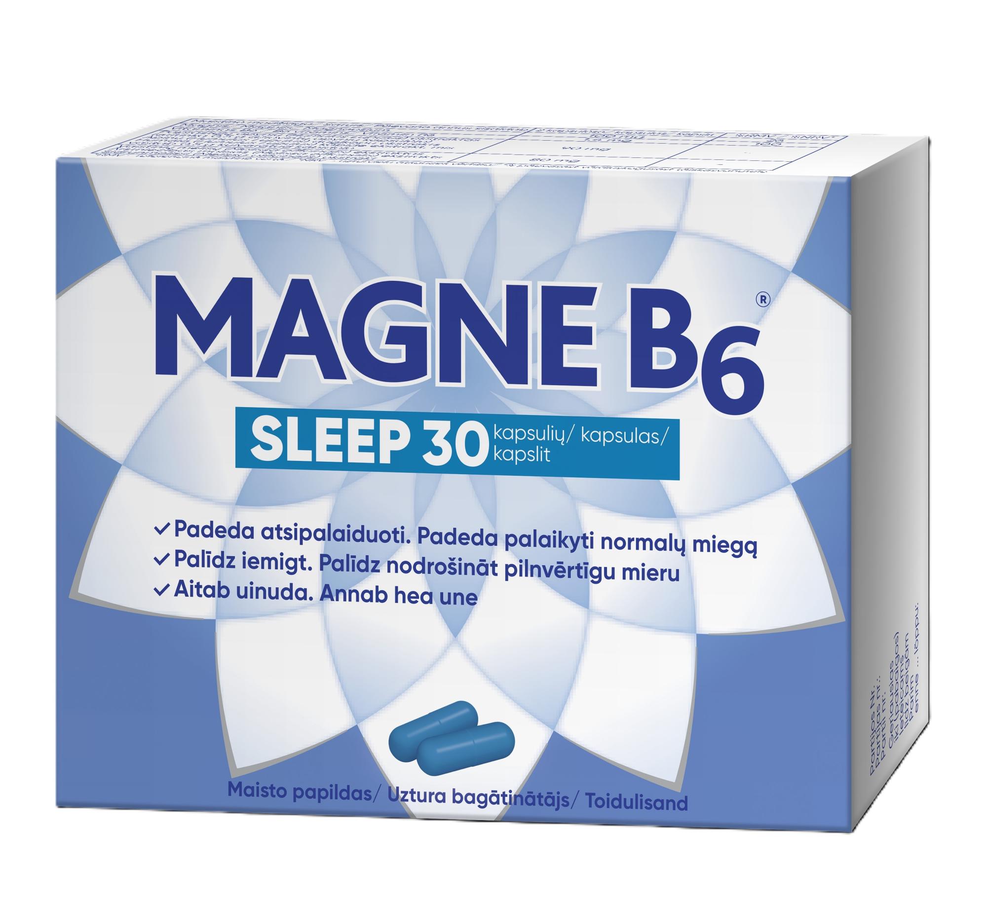 MAGNE B6 SLEEP KAPSLID N30