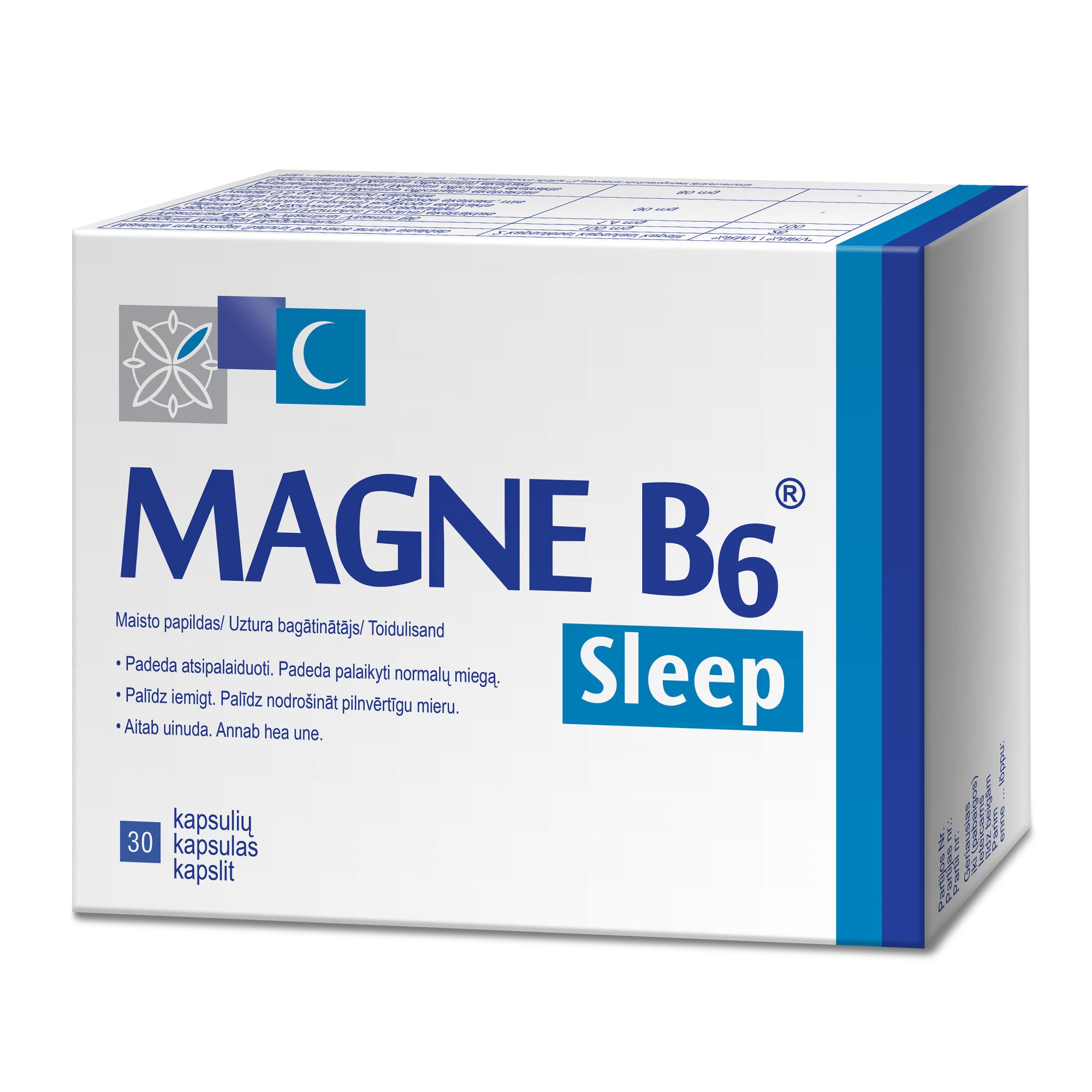 MAGNE B6 SLEEP KAPSLID N30