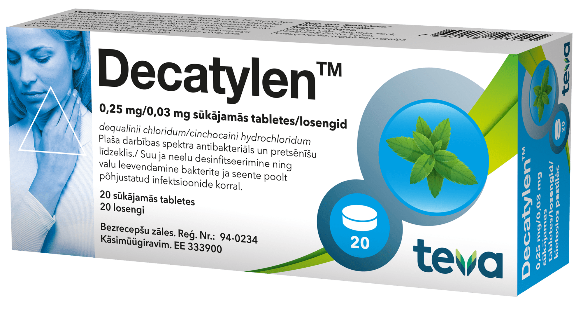DECATYLEN LOSENG 0.25MG+0.03MG N20