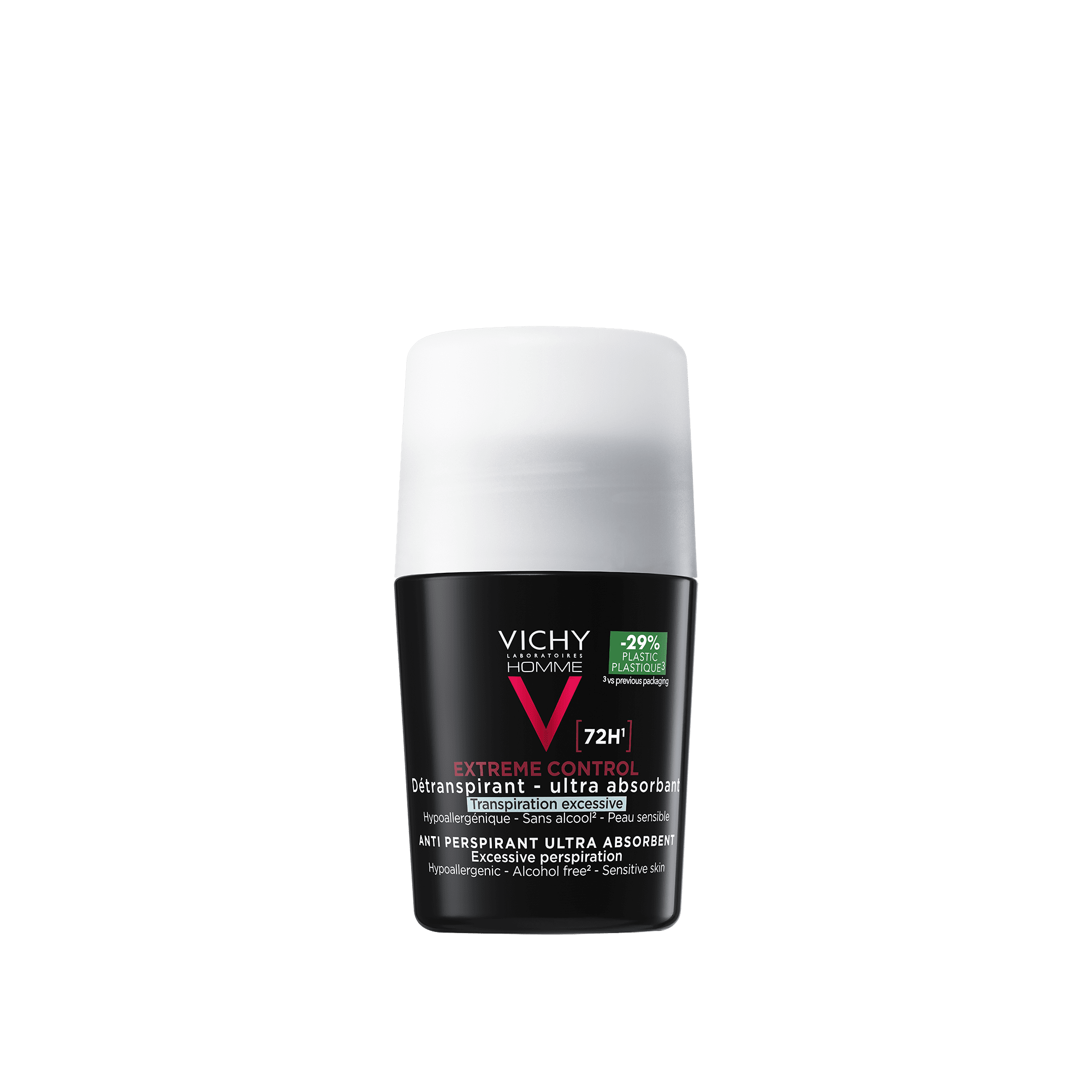 VICHY HOMME ANTIPERSPIRANT ROLL-ON 72H MEESTELE 50ML