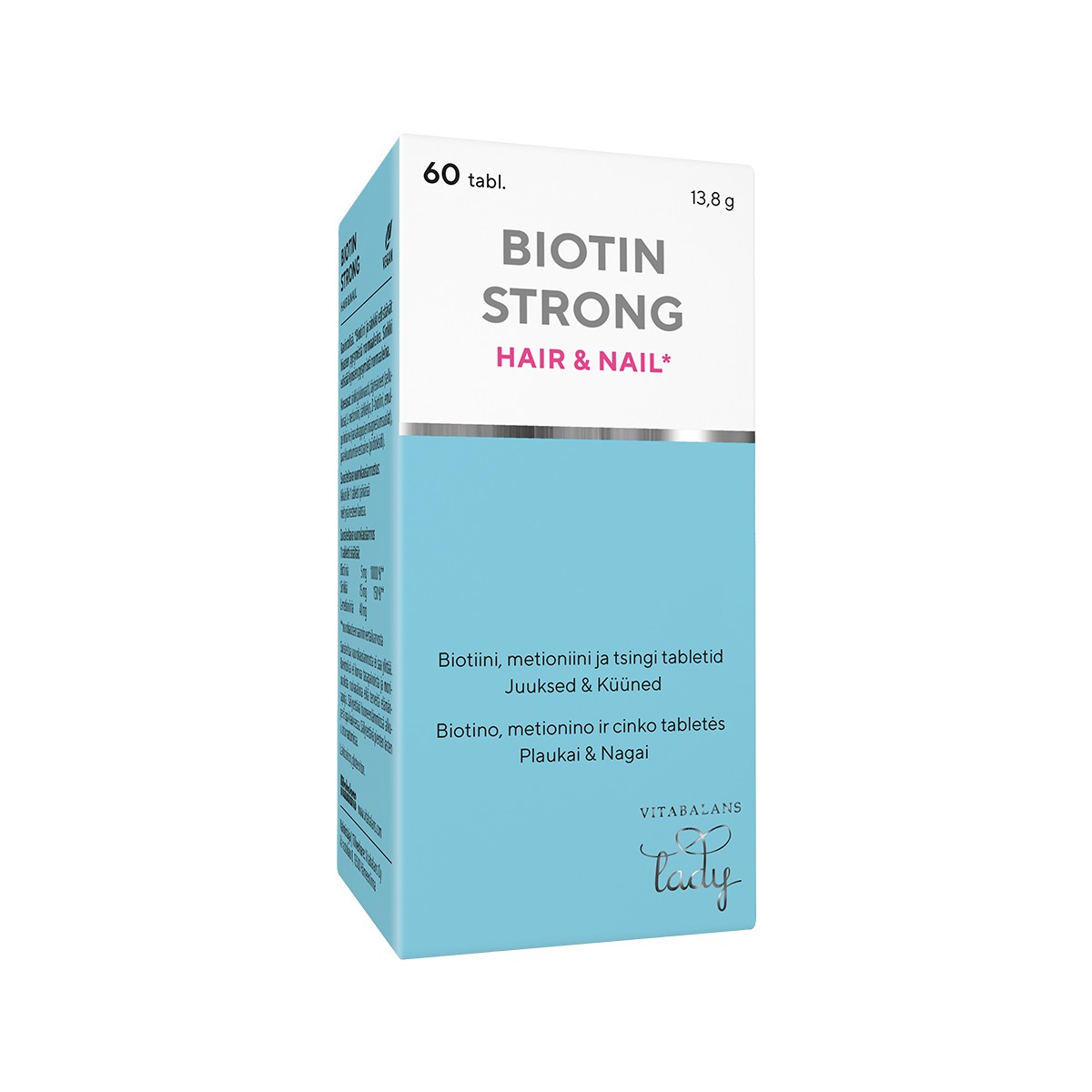 BIOTIN STRONG HAIR&NAIL TBL N60