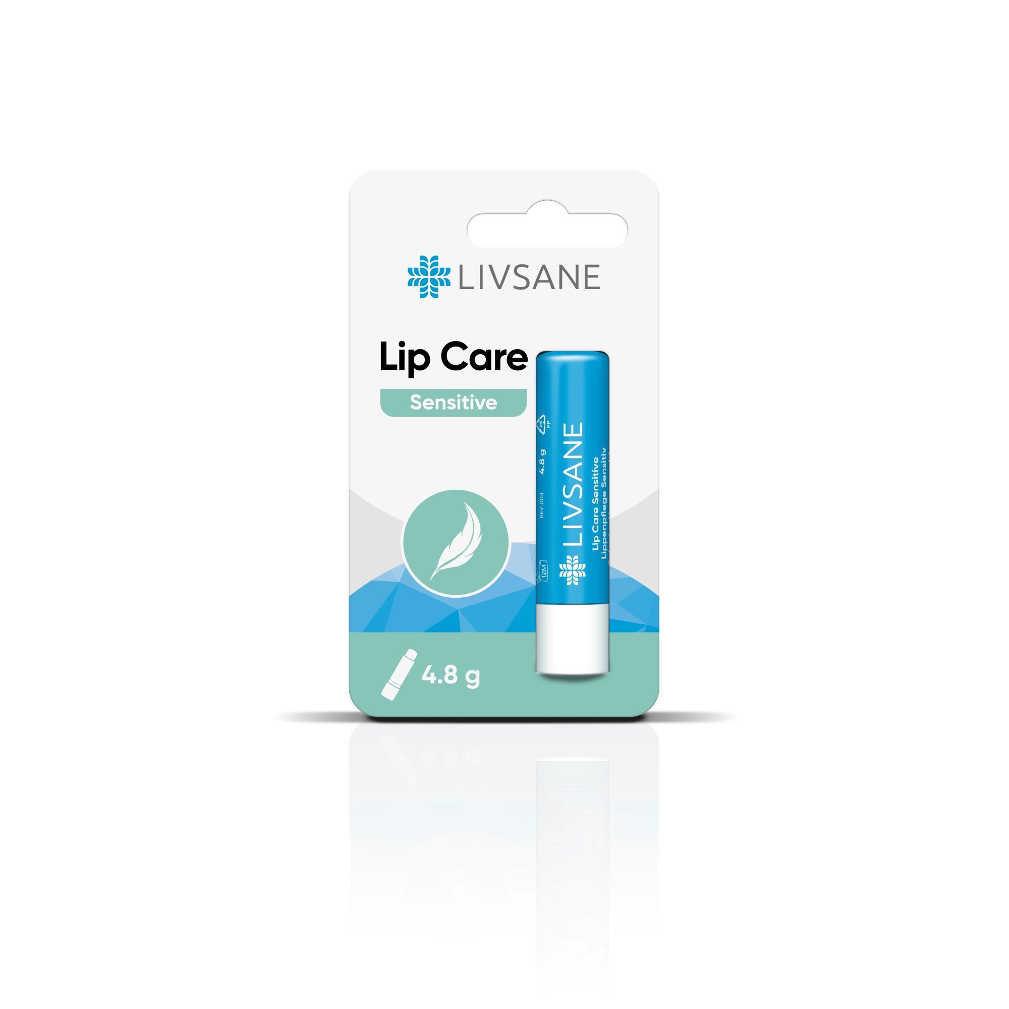 LIVSANE HUULEPALSAM SENSITIVE 4,8G