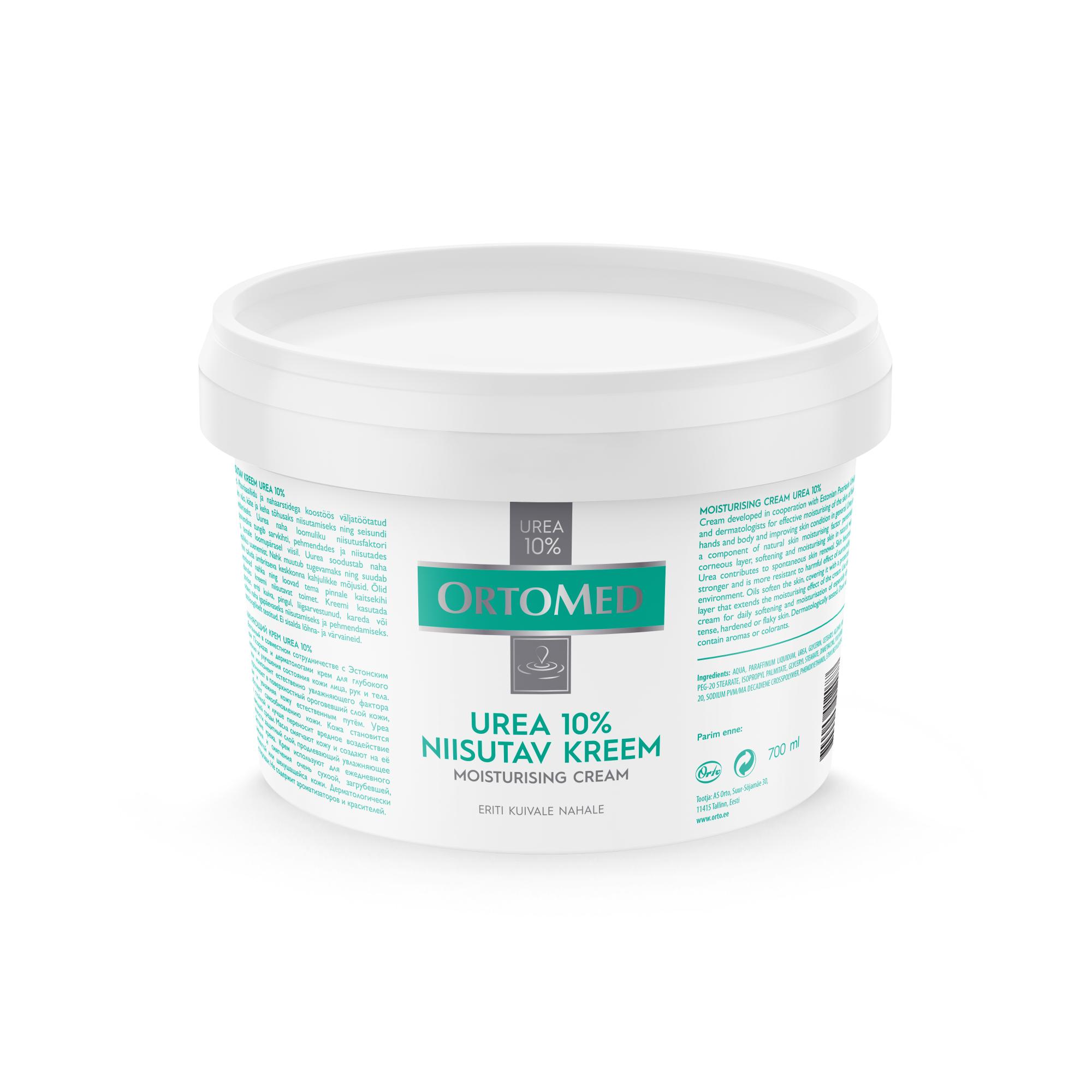 ORTOMED NIISUTAV KREEM UREA 10% 700ML