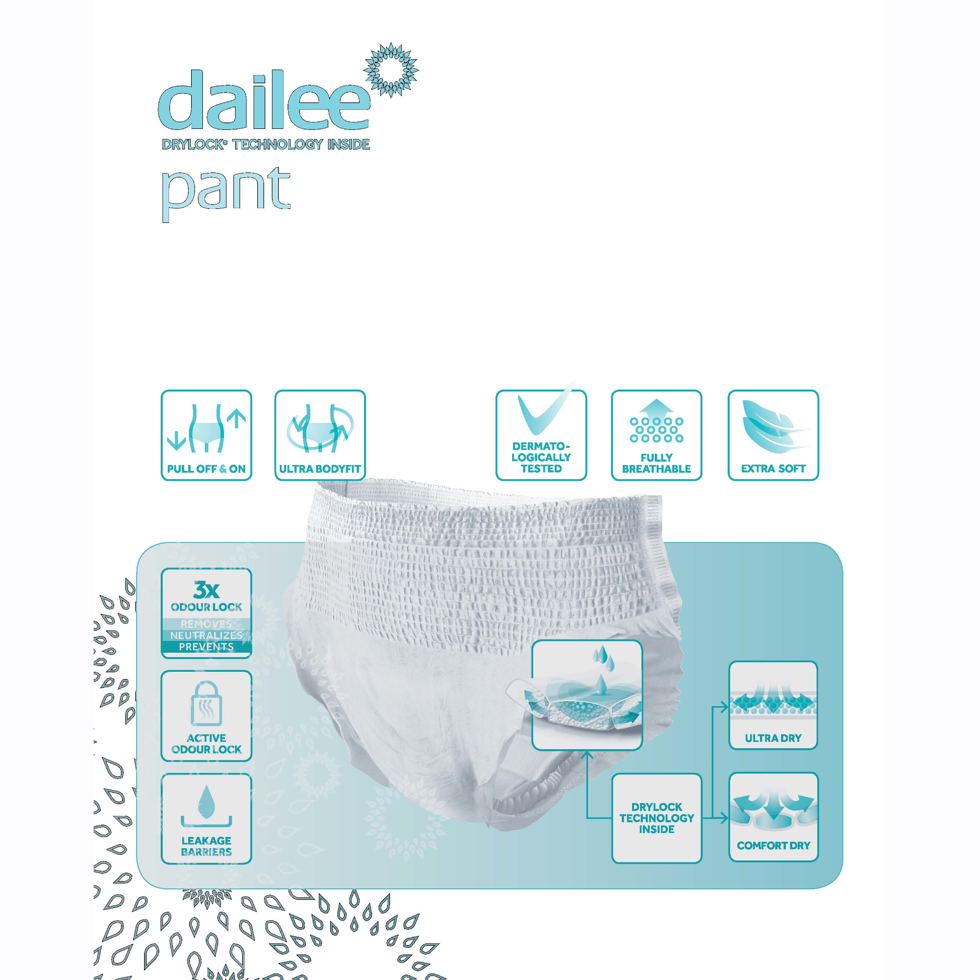 DAILEE PANT PREMIUM IMAVAD PÜKSID NORMAL XL (1510ML) N14