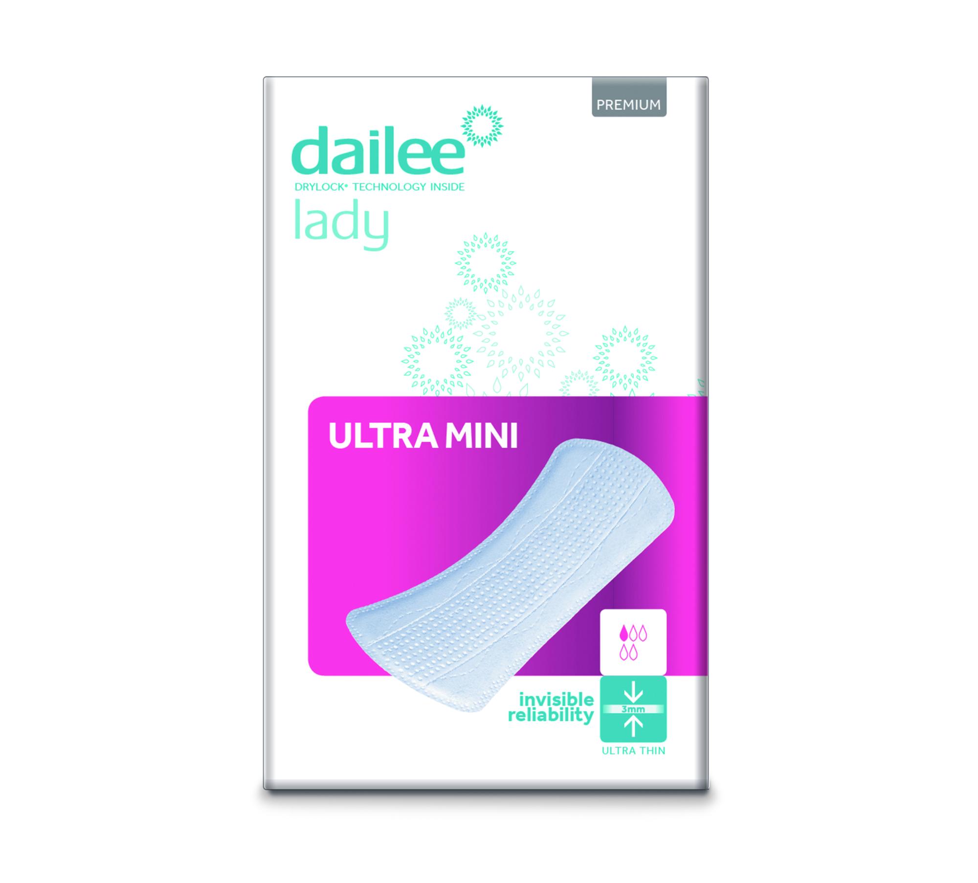DAILEE LADY PREMIUM SIDE ULTRA MINI 123ML N28