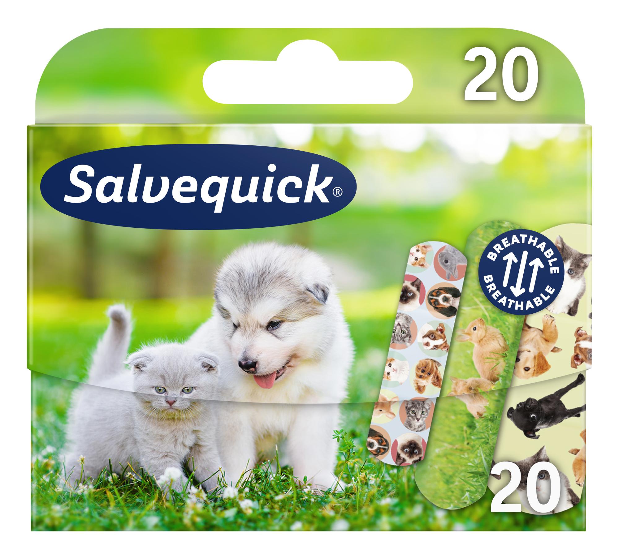SALVEQUICK PLAASTER ANIMAL PLANET PILTIDEGA LASTELE N20