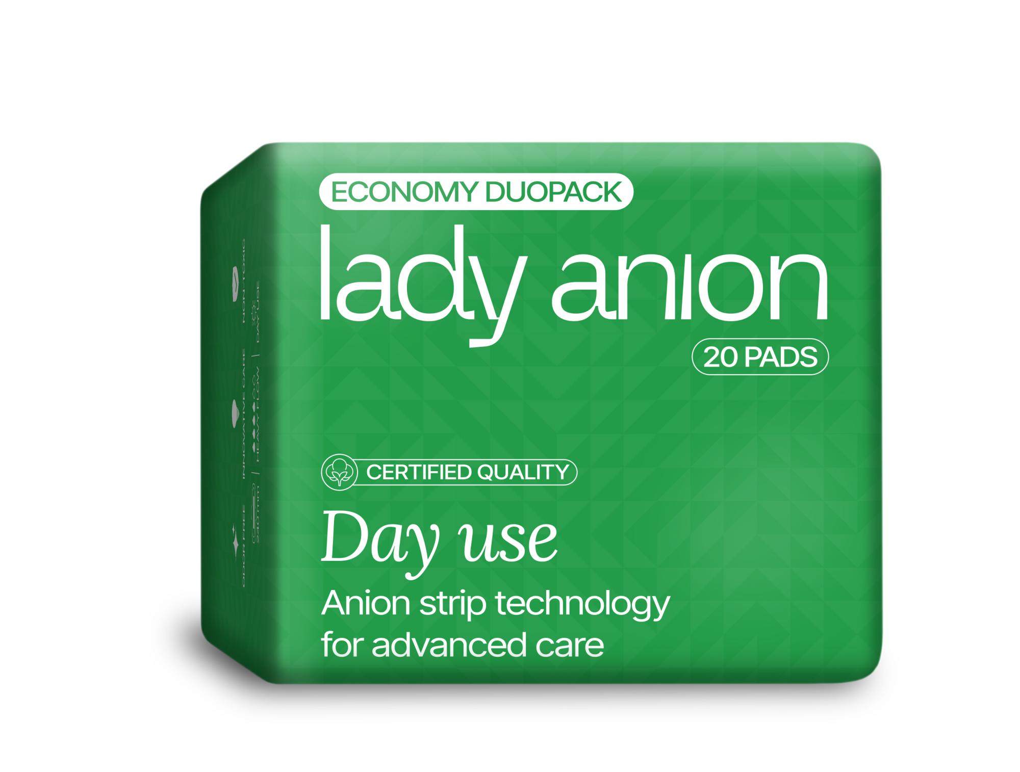 LADY ANION HÜGIEENILINE SIDE DUO 240MM N20