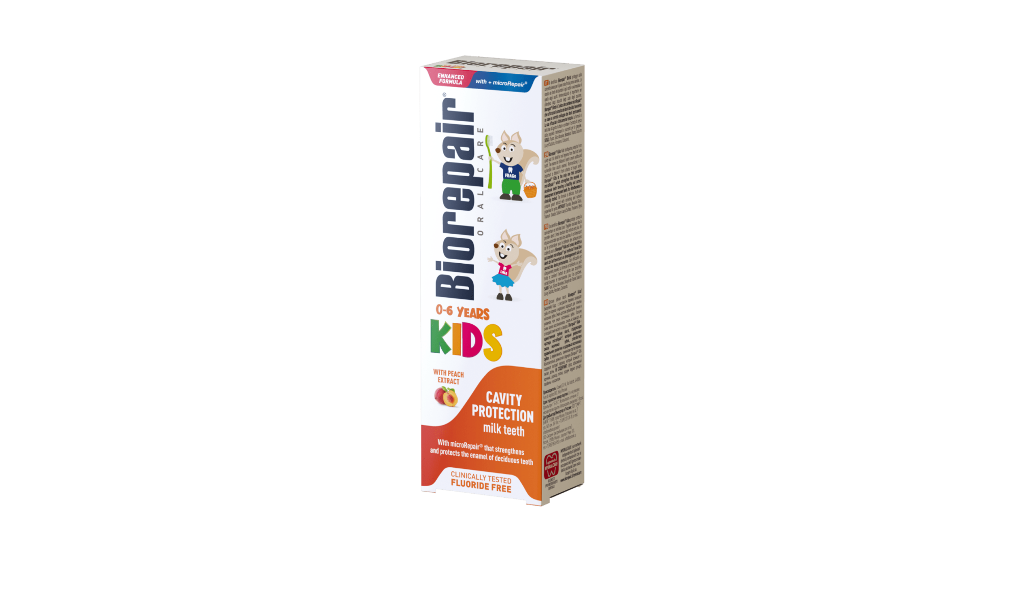 BIOREPAIR HAMBAPASTA KIDS LASTELE (0-6A) VIRSIKU 50ML