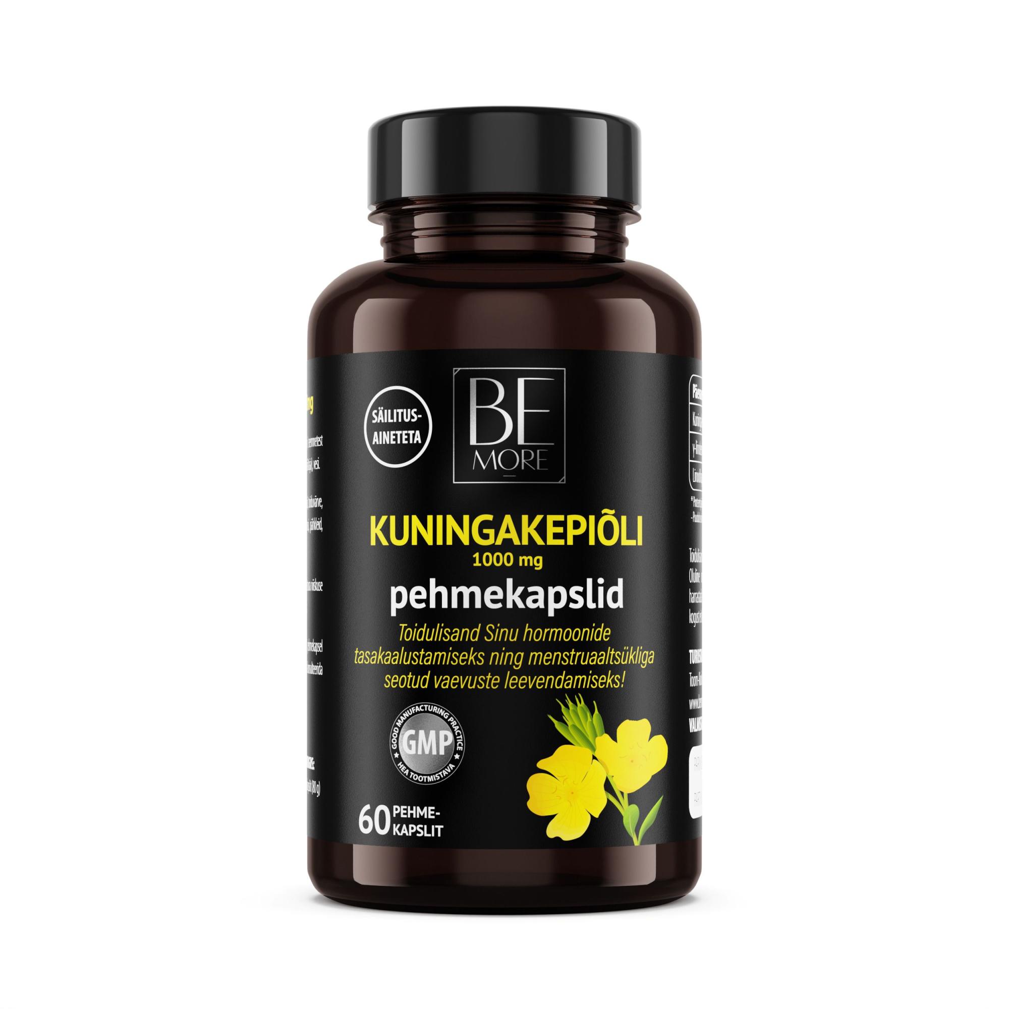 KUNINGAKEPIÕLI PEHMEKAPSLID 1000MG N60