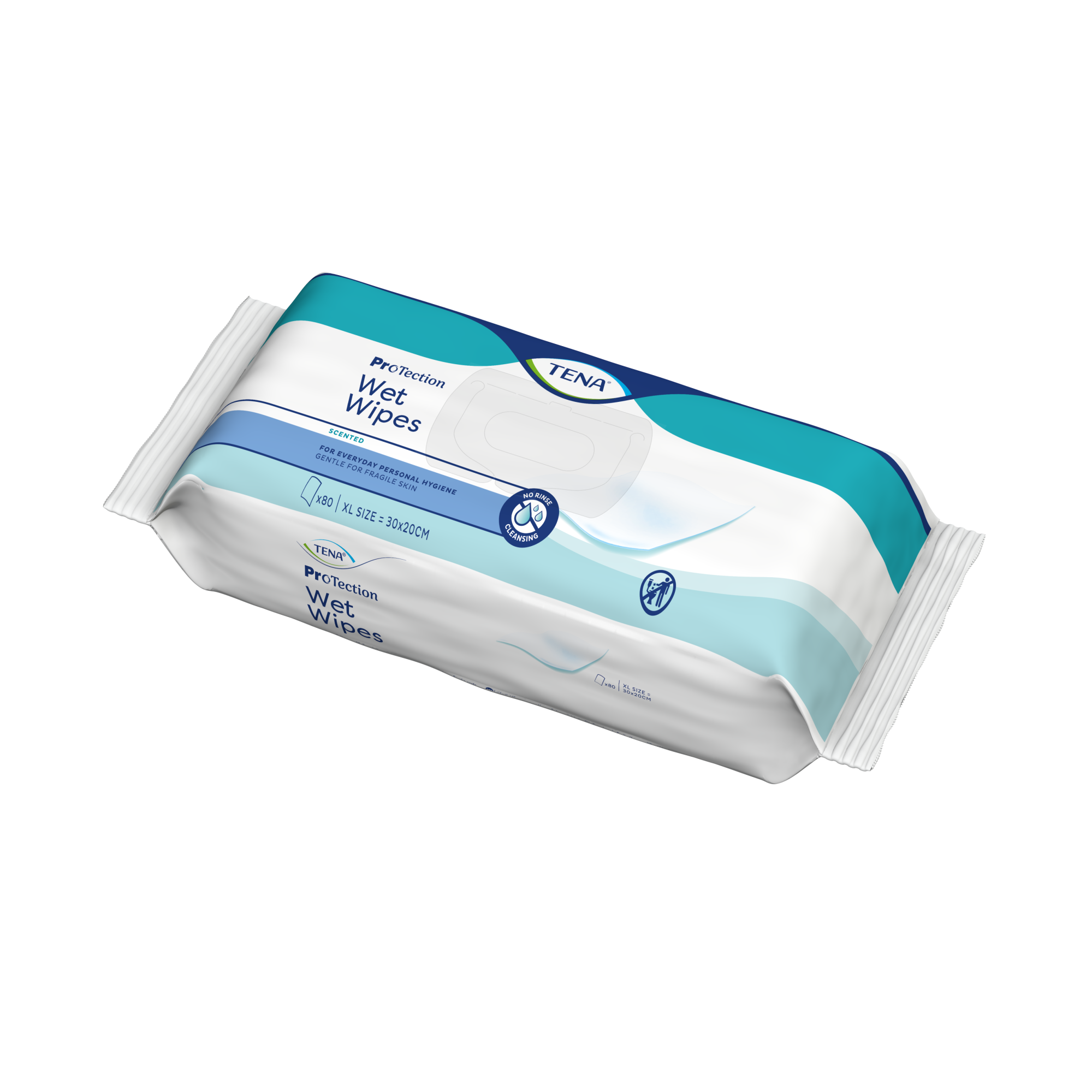 TENA WET WIPES PROTECTION NIISKED SALVRÄTIKUD N80