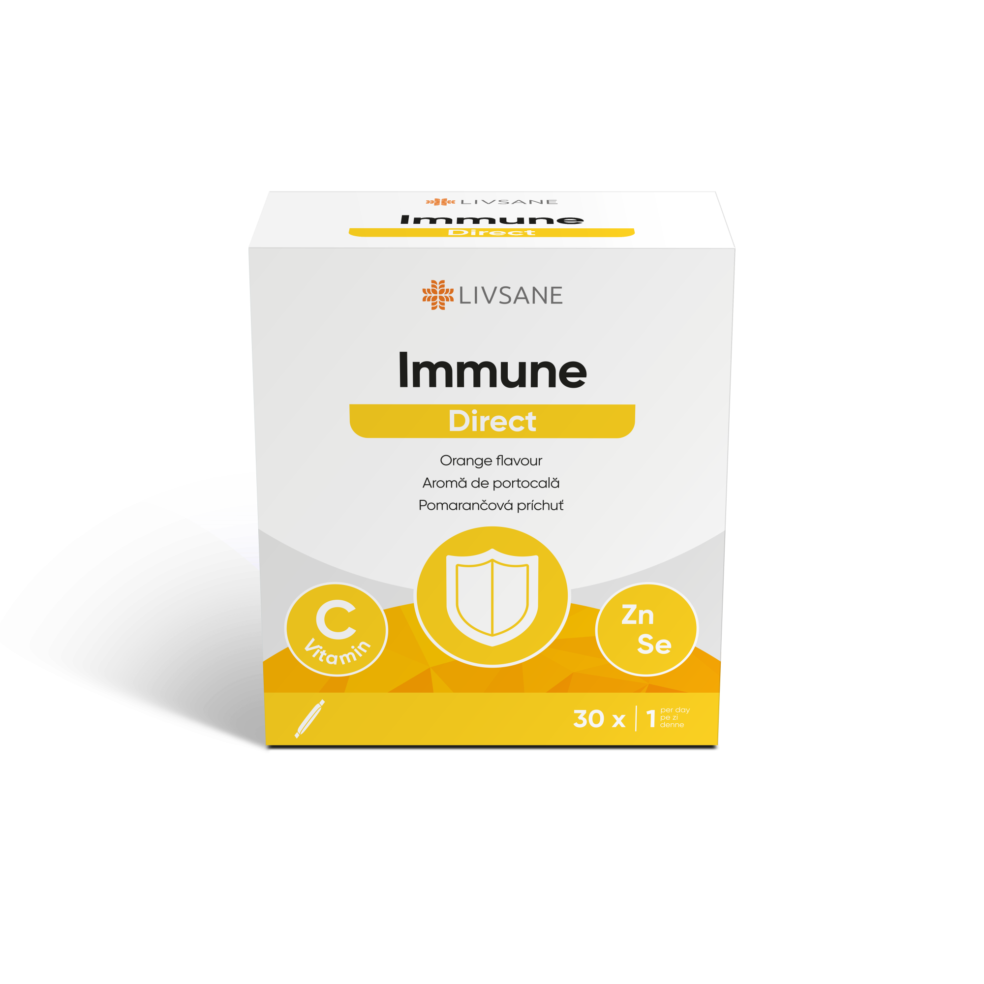 LIVSANE IMMUNE DIREKT PULBER APELSINI N30