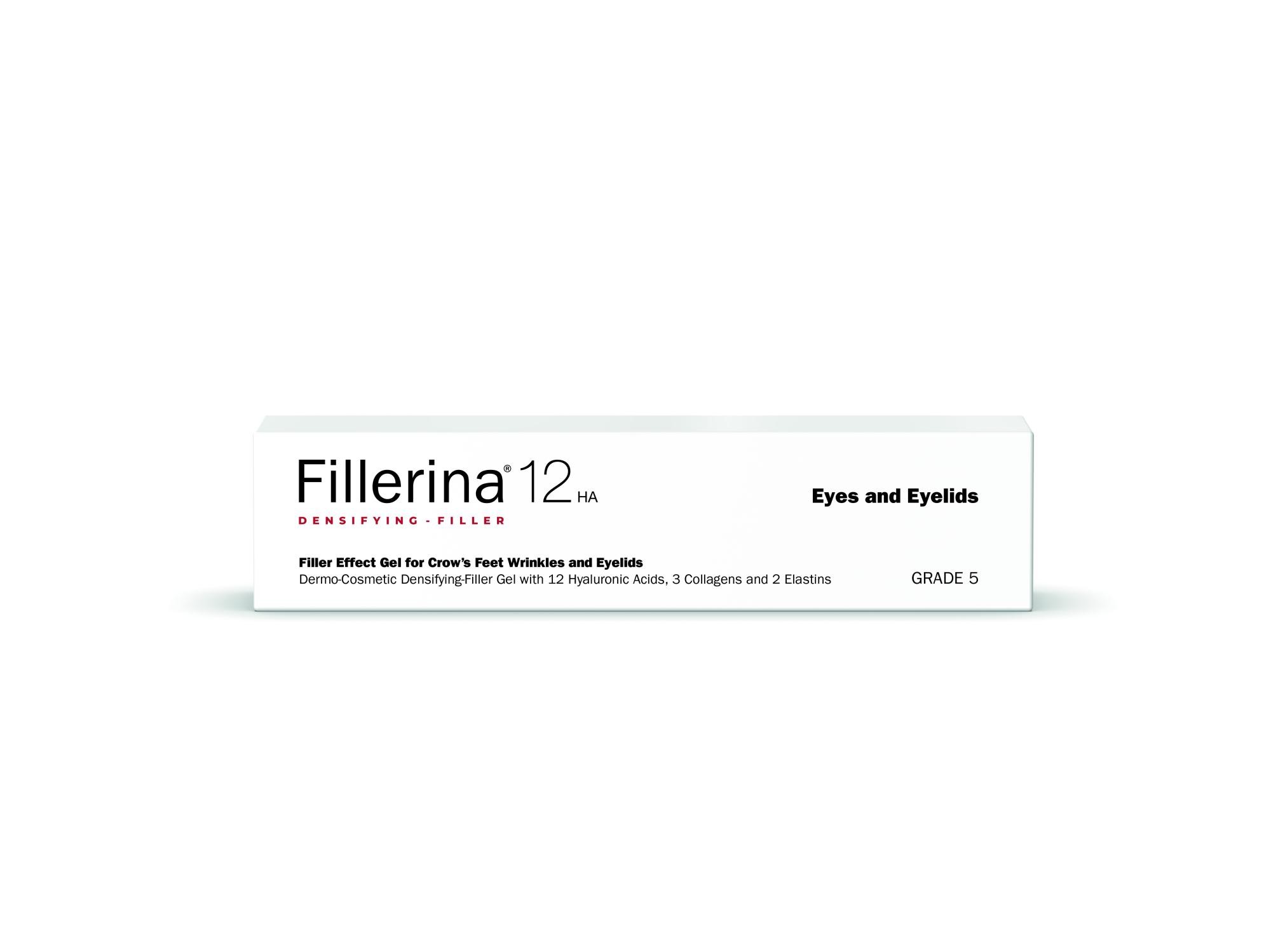 FILLERINA 12HA GEEL SILMADELE/ SILMALAUGUDELE 5 ASTE 15ML