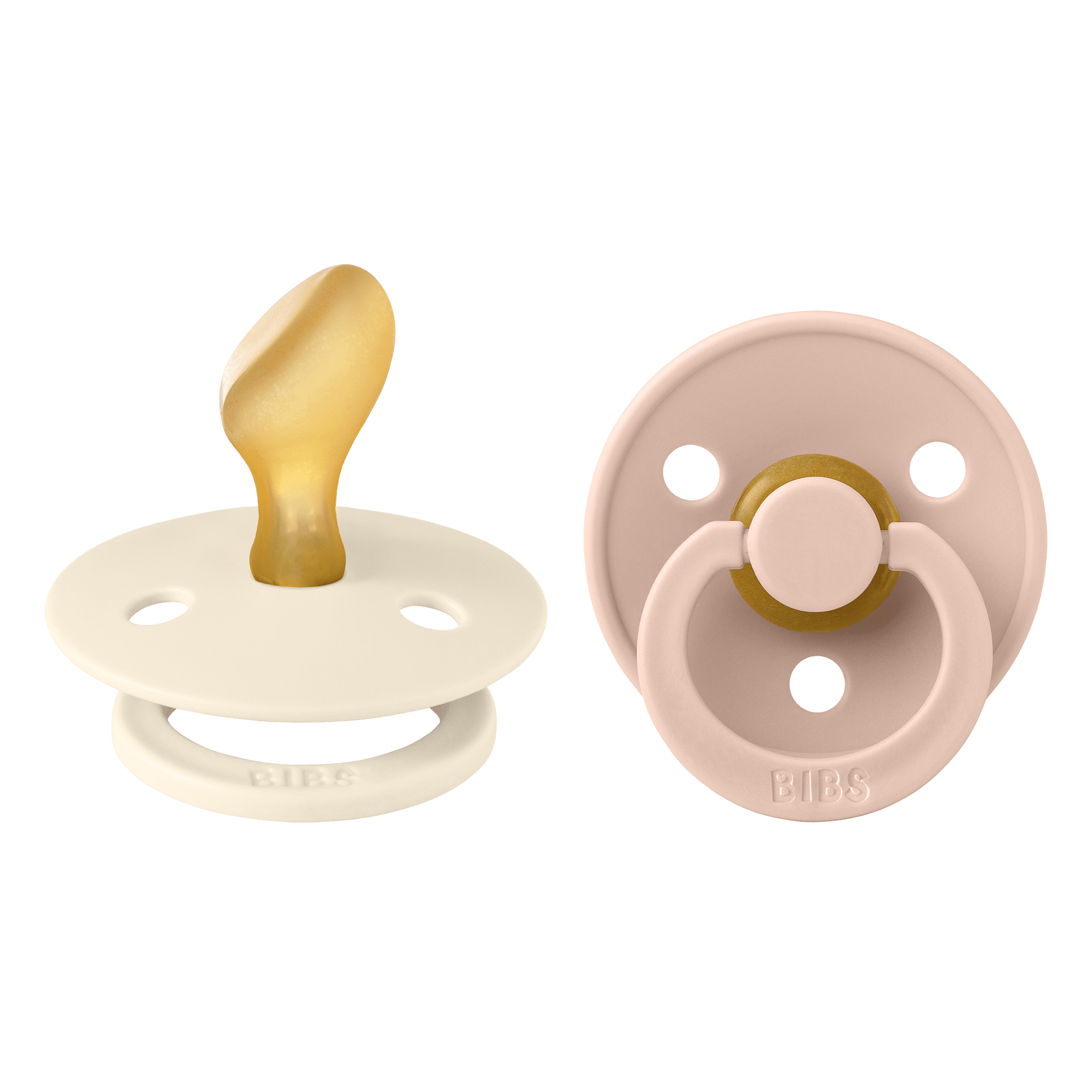 BIBS ANATOMICAL RÕNGASLUTT 6-18 KUUD IVORY/BLUSH N2