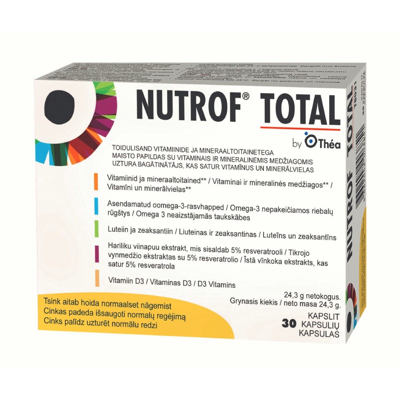 THEA NUTROF TOTAL KAPSLID N30