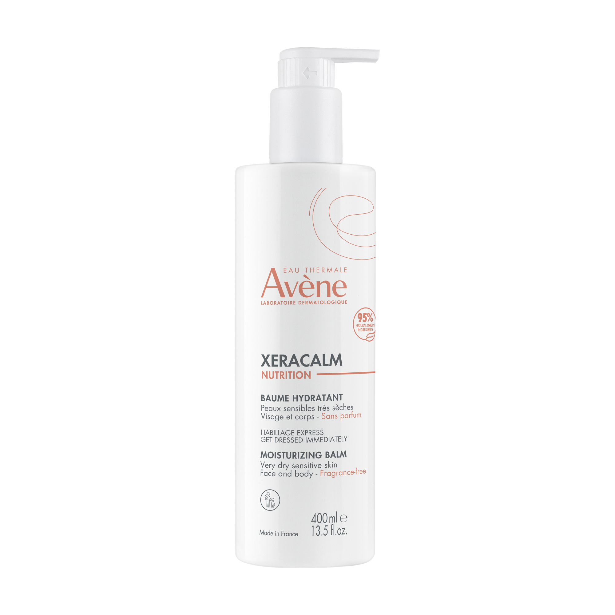 AVENE XERACALM NUTRITION KEHAPALSAM NIISUTAV 400ML