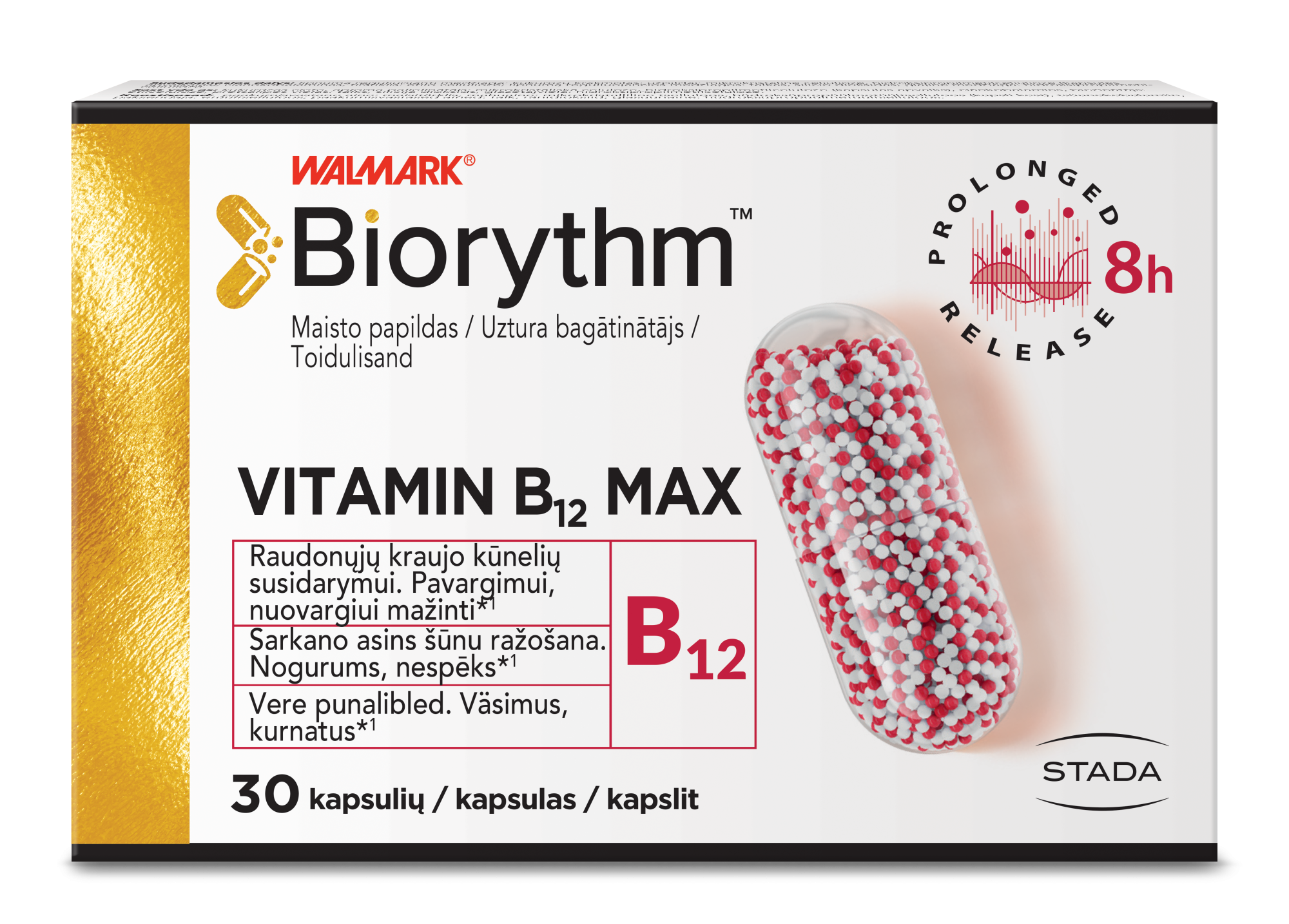 BIORYTHM VITAMIIN B12 MAX KAPSLID N3