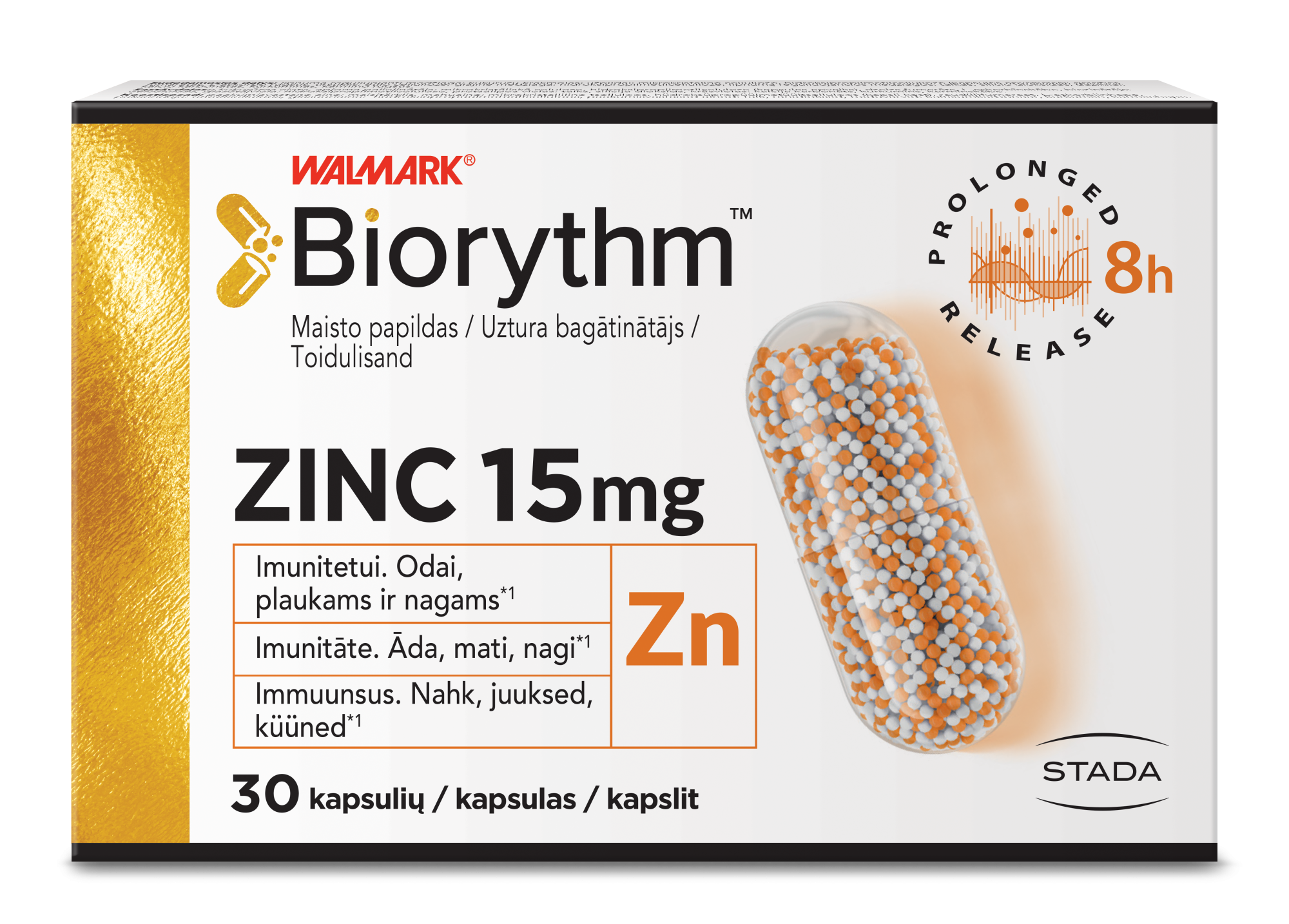 BIORYTHM TSINK KAPSLID N30