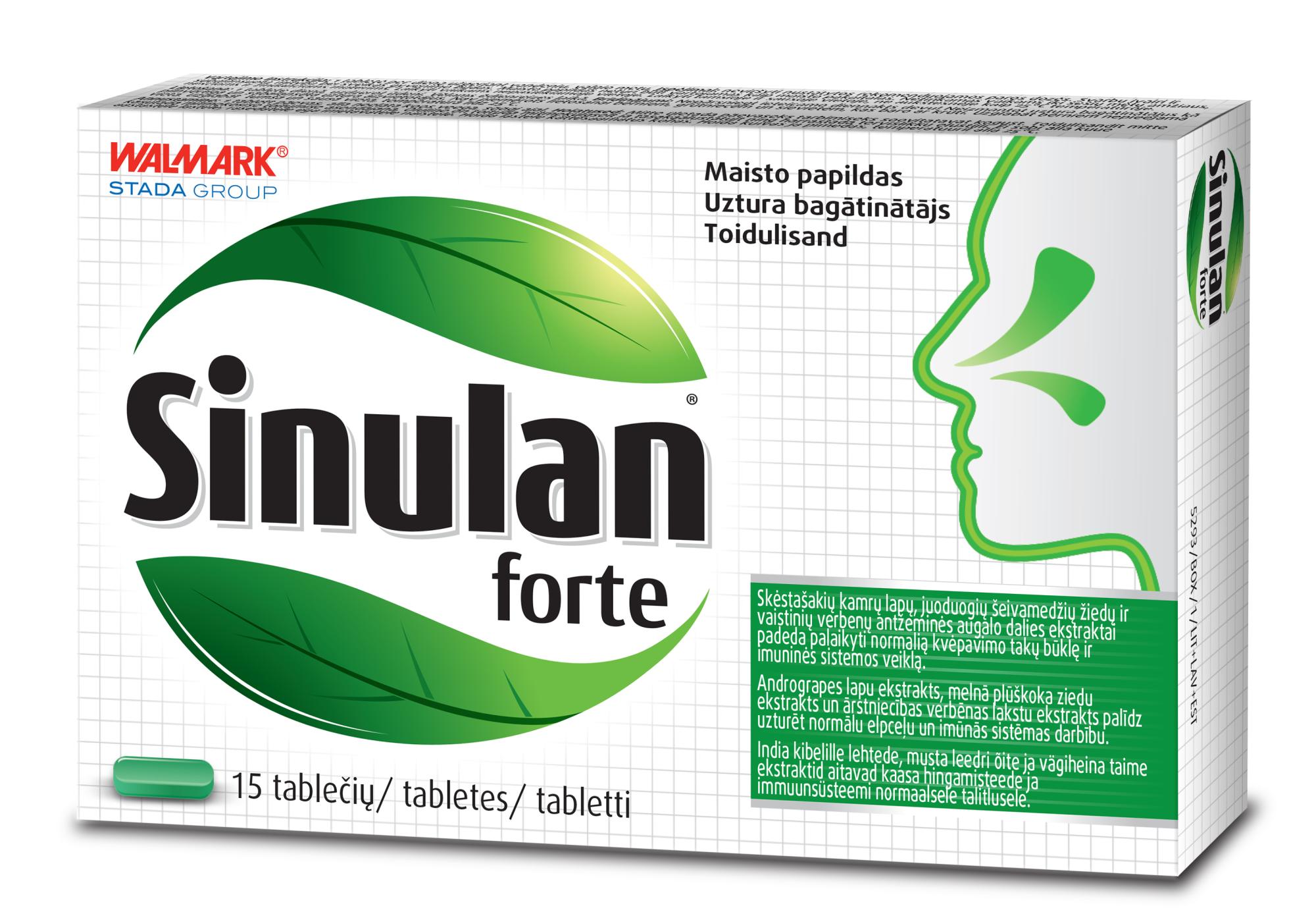 SINULAN FORTE TBL N15