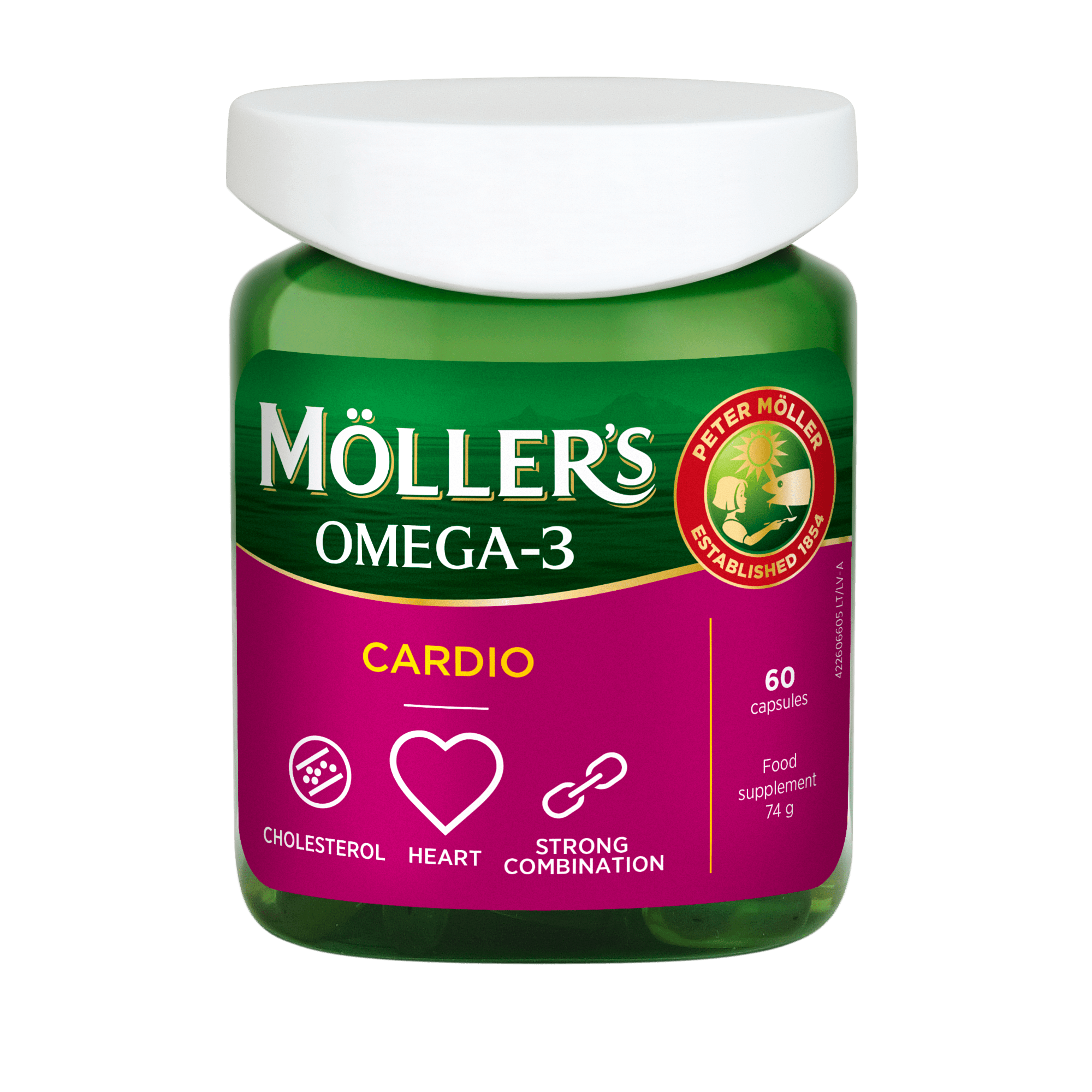 MÖLLER'S CARDIO KAPSLID N60
